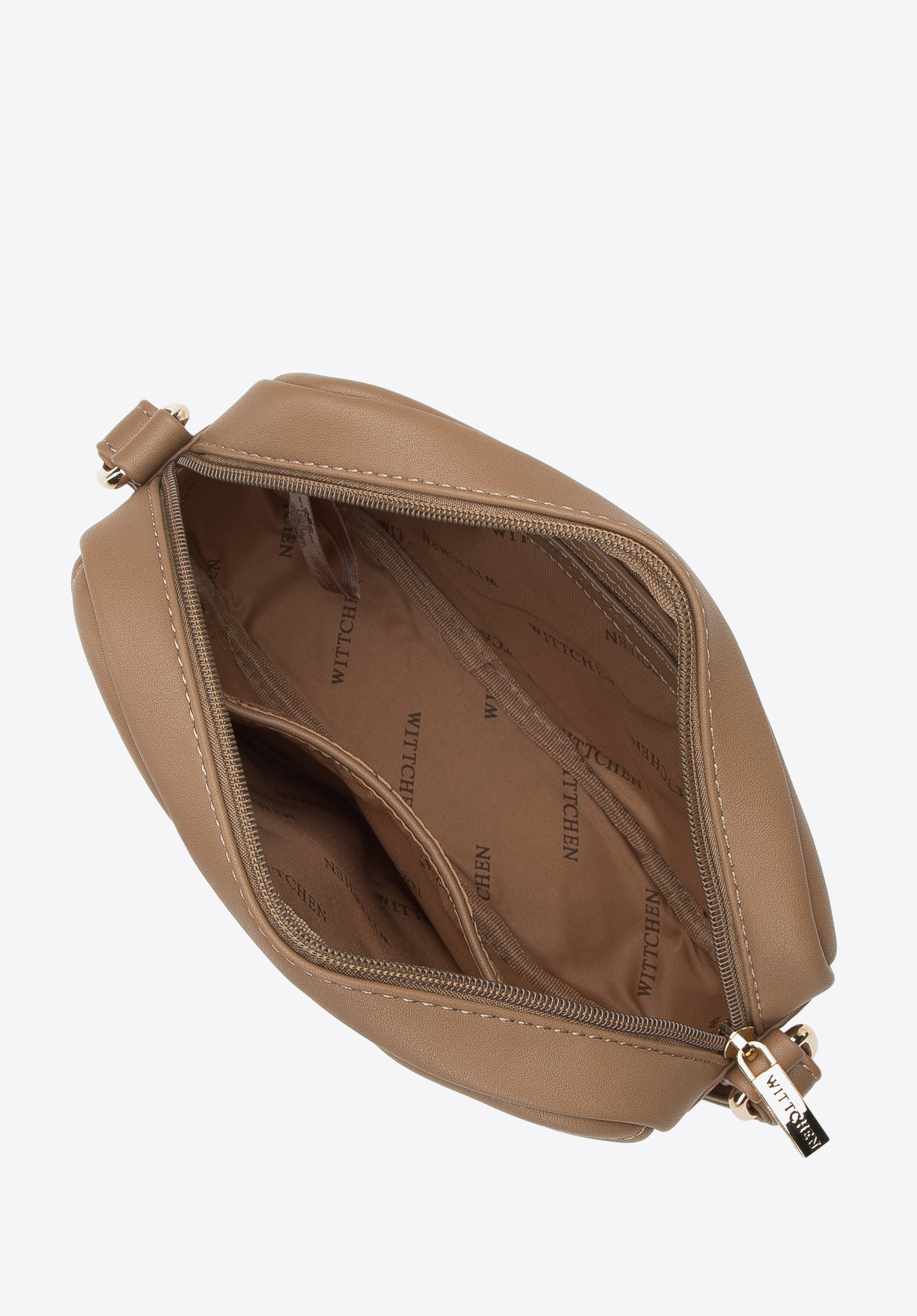 Damska listonoszka z miękkiej ekoskóry pikowana