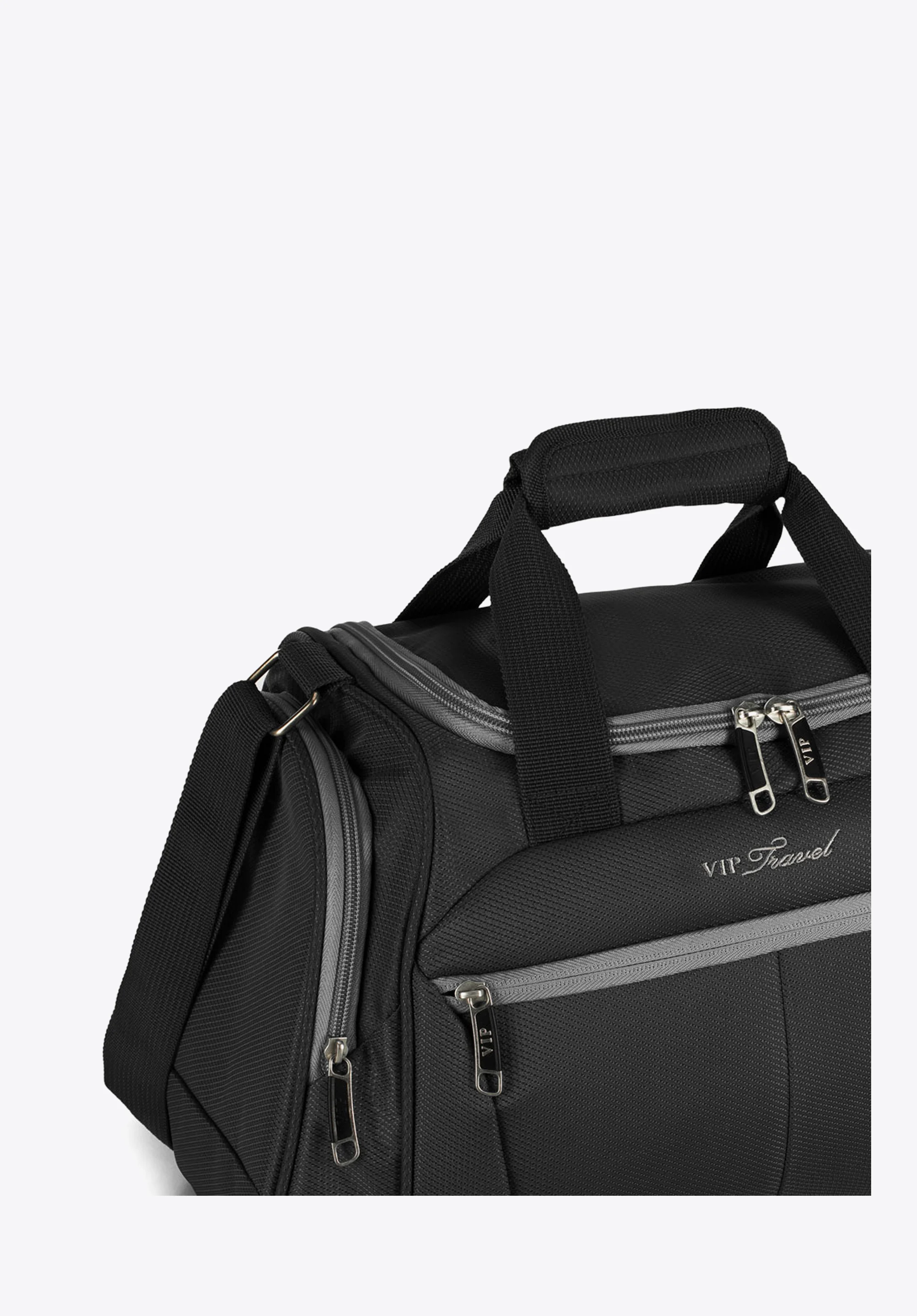 Mała miękka torba podróżna dwukolorowa