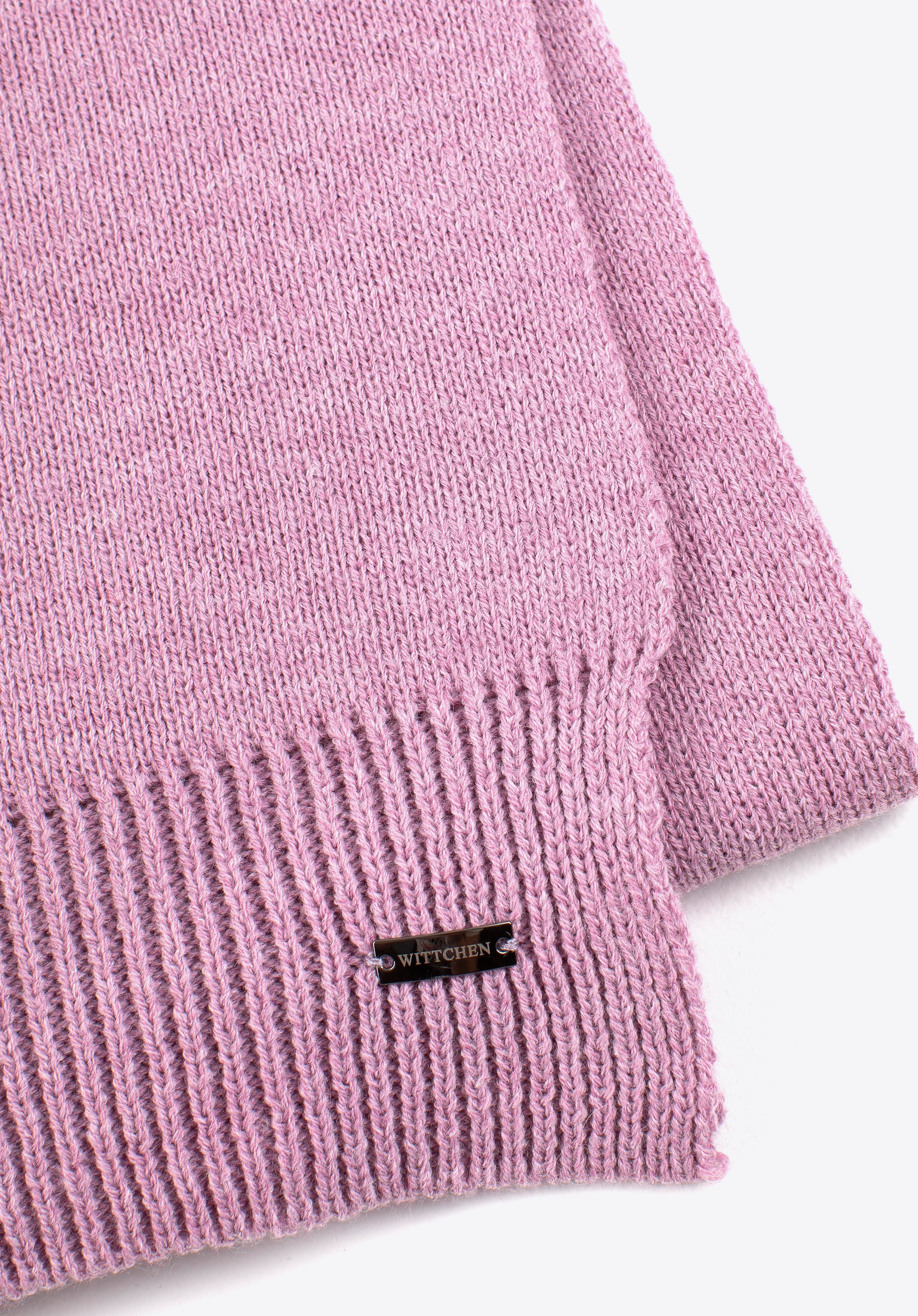 Damski szalik klasyczny ze ściągaczem