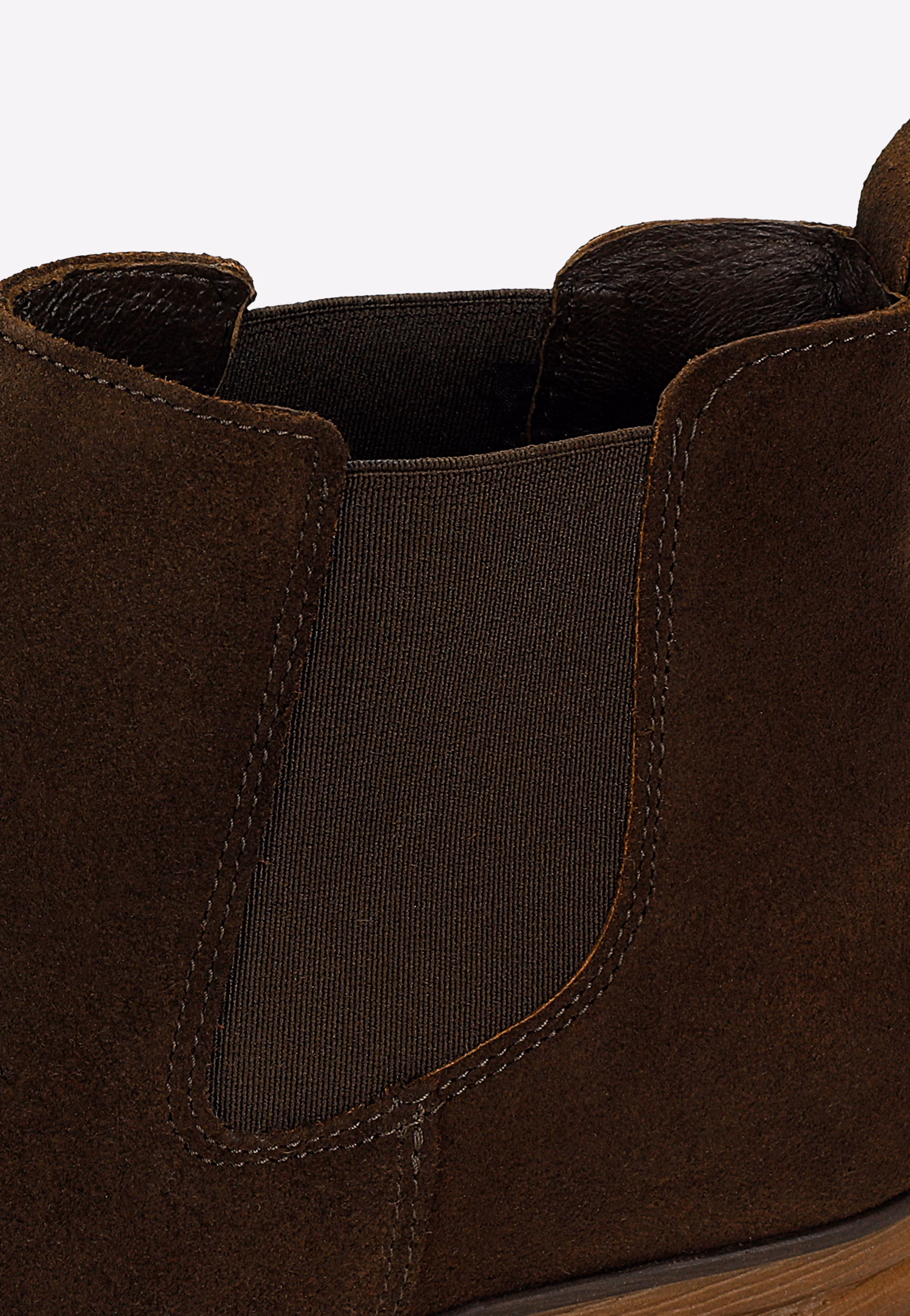 Ciemnobrązowe sztyblety damskie