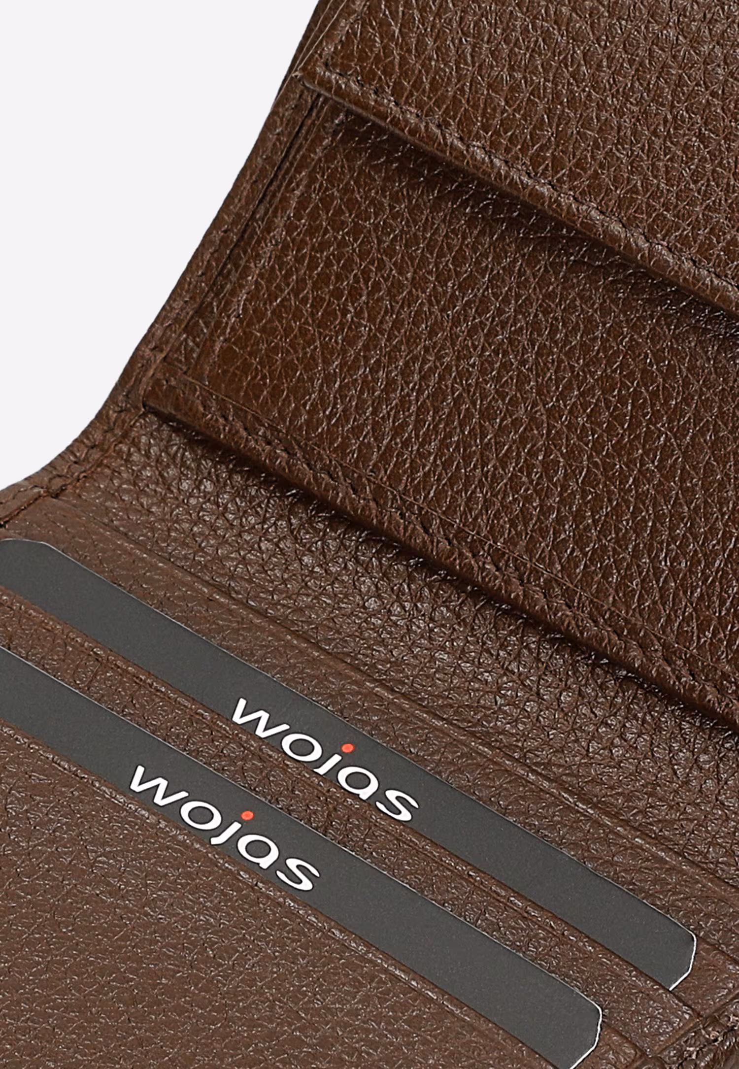 Elegancki brązowy portfel męski ze skóry licowej