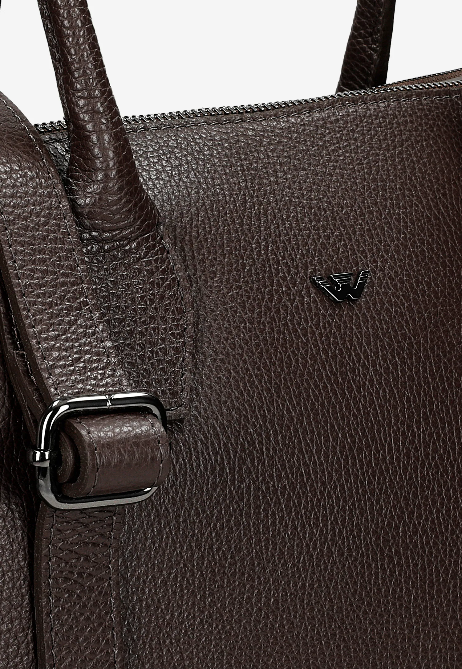 Skórzany kuferek damski w kolorze czarnym