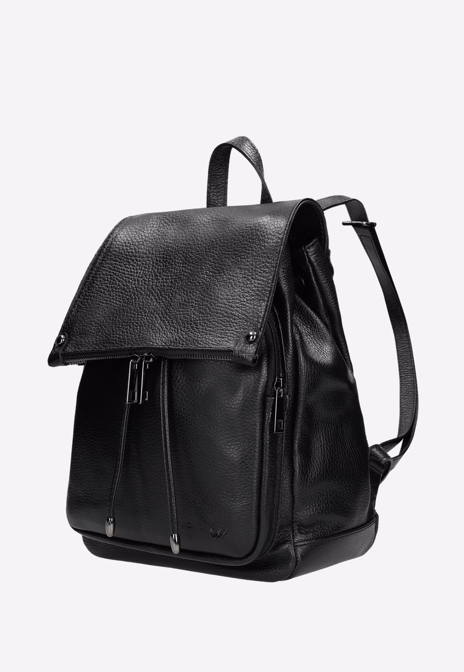 Plecak damski beżowy ze skóry naturalnej