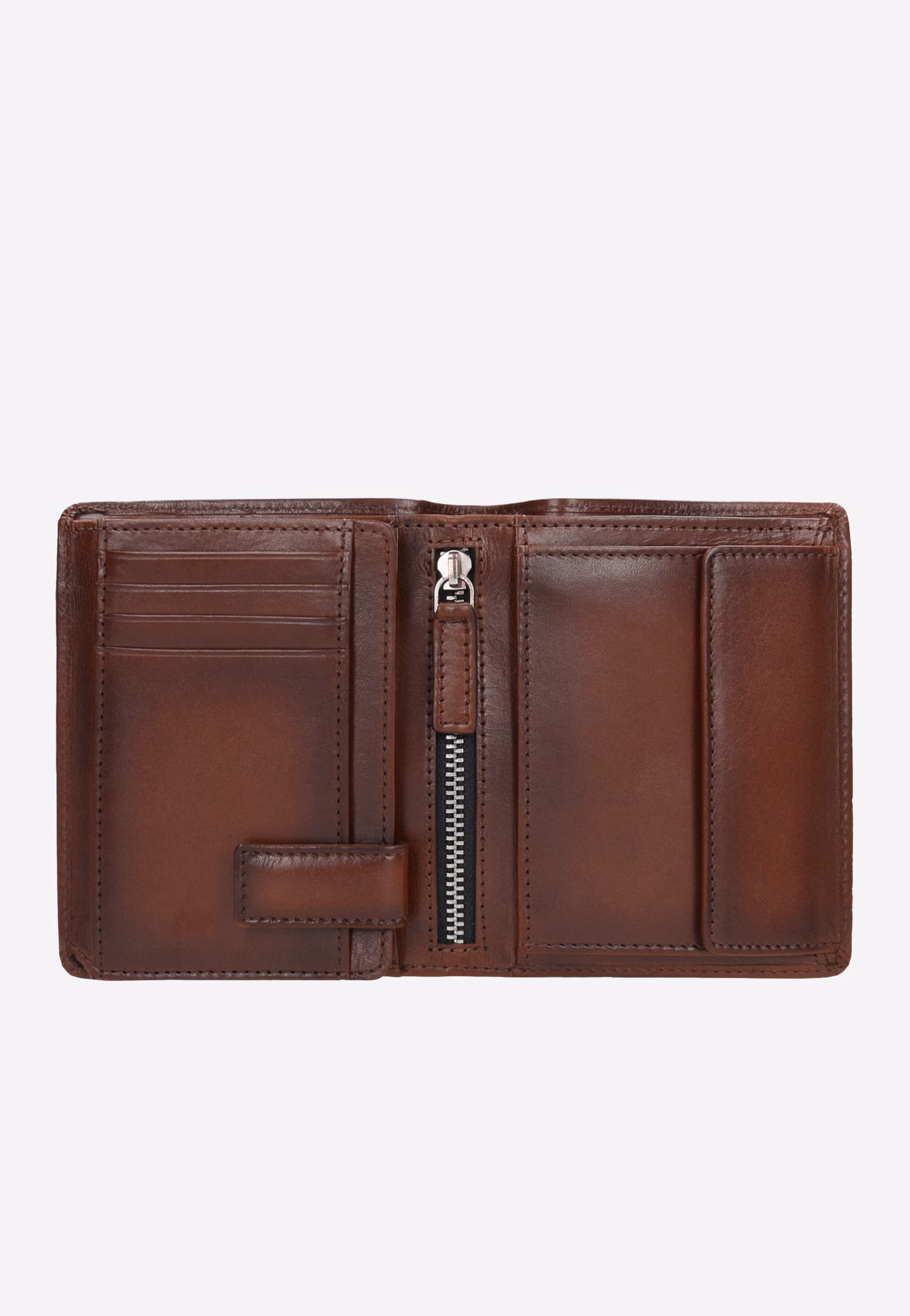 Brązowy portfel męski