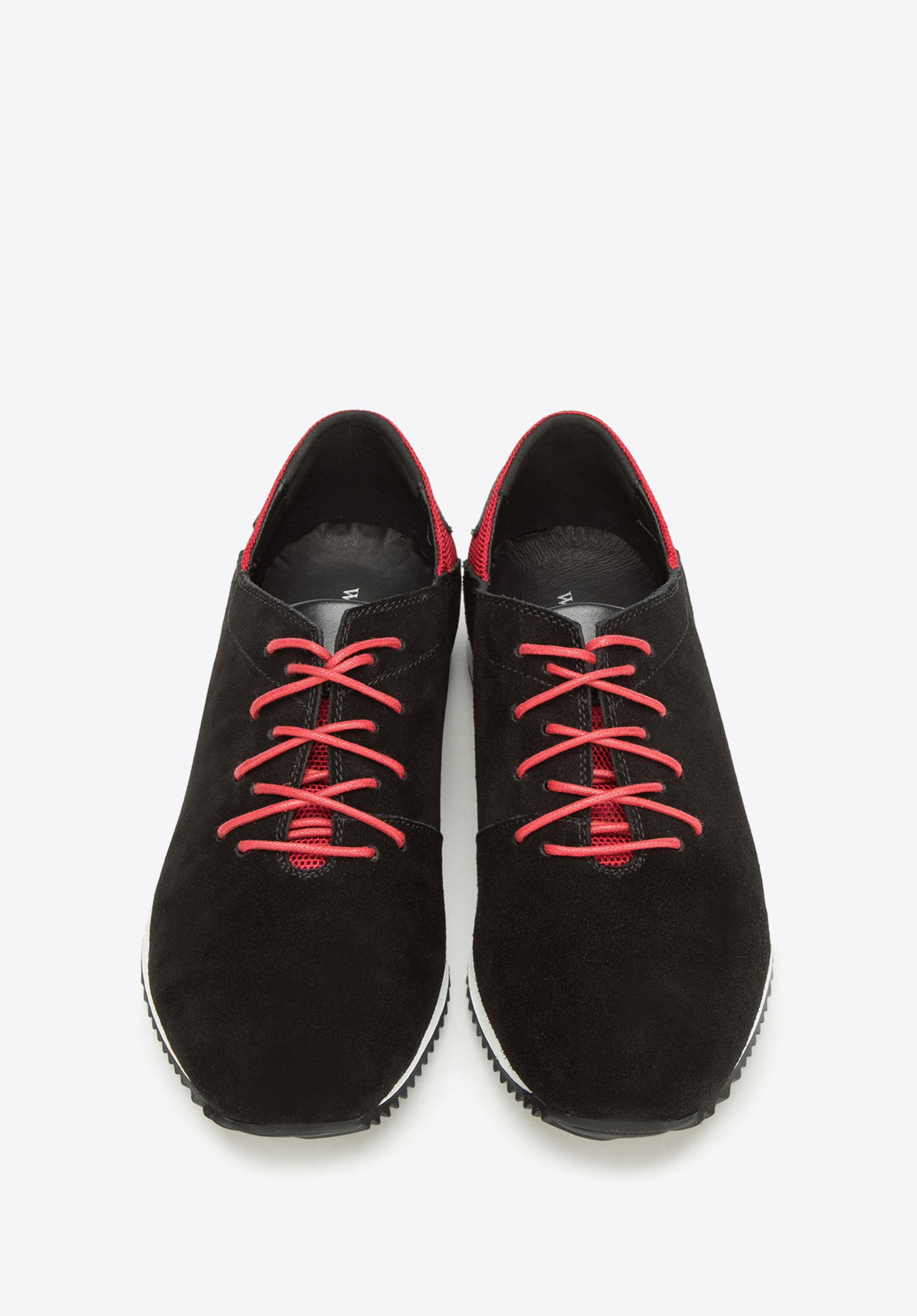 Męskie sneakersy z nubuku