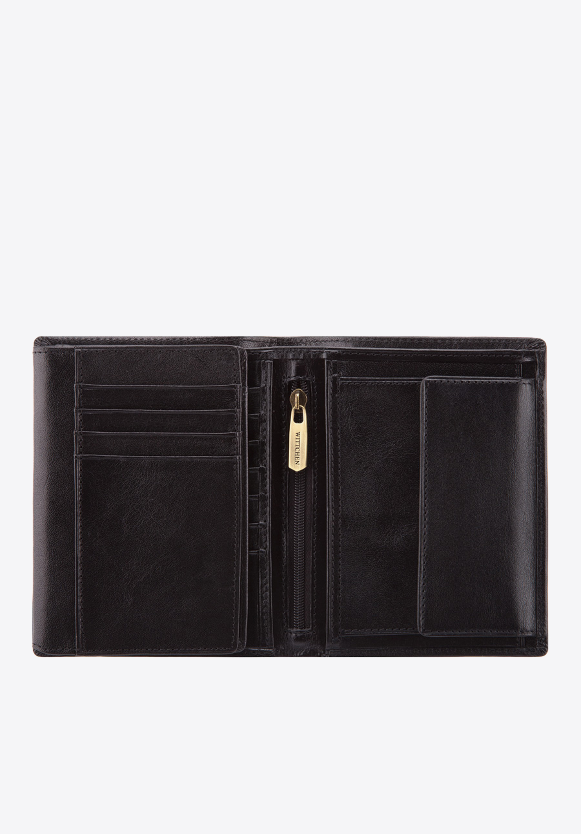 Męski portfel skórzany rozkładany duży