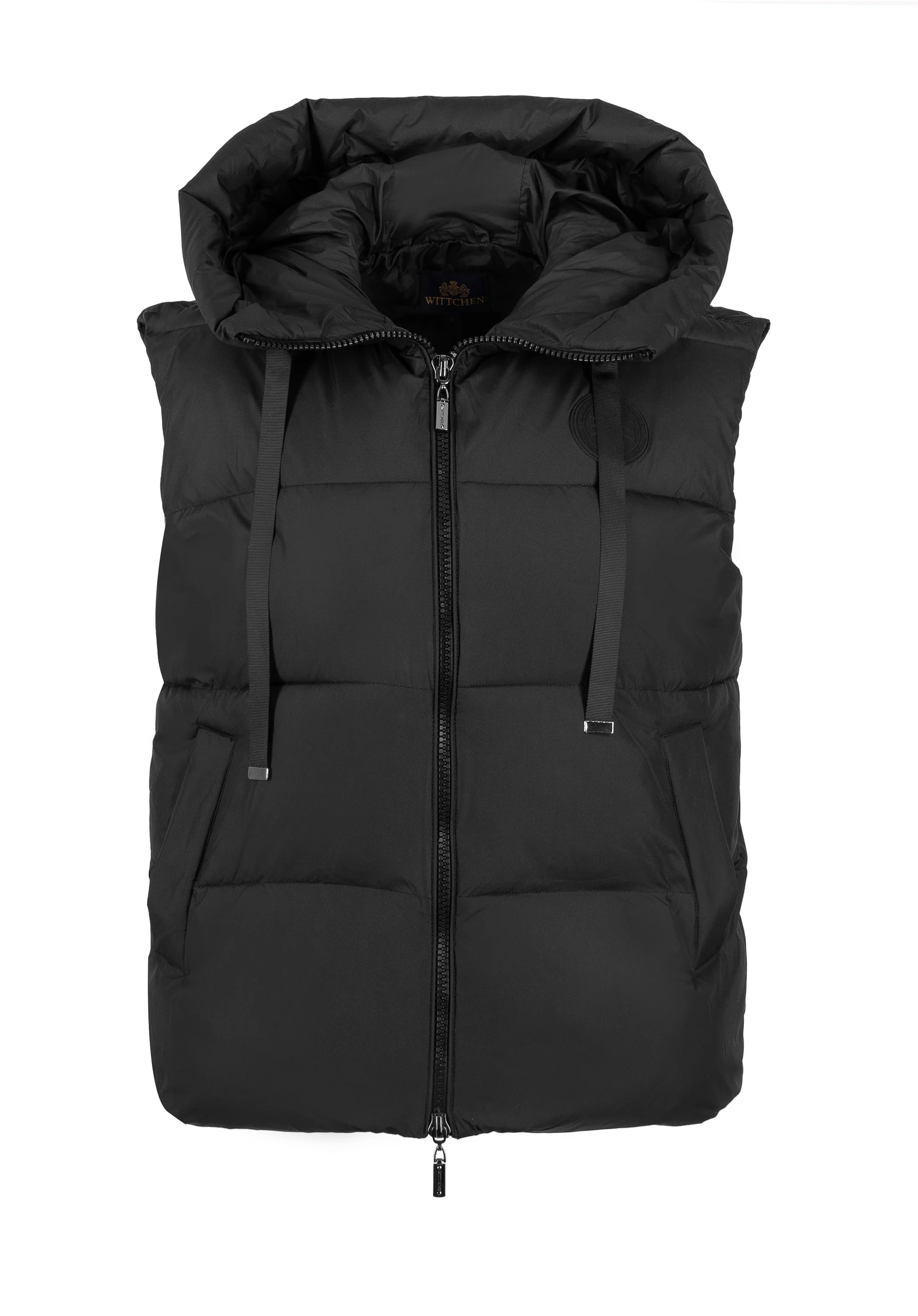 Damska kamizelka oversizowa pikowana