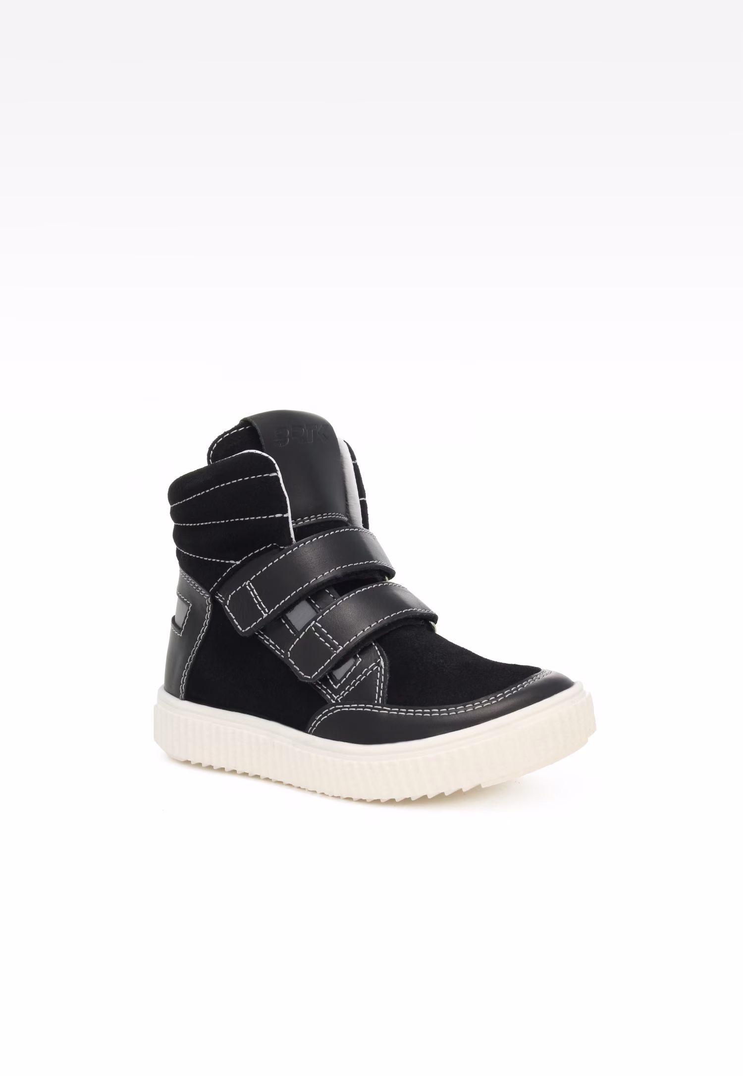 Trzewiki BARTEK 7435-R54P, czarno-biały