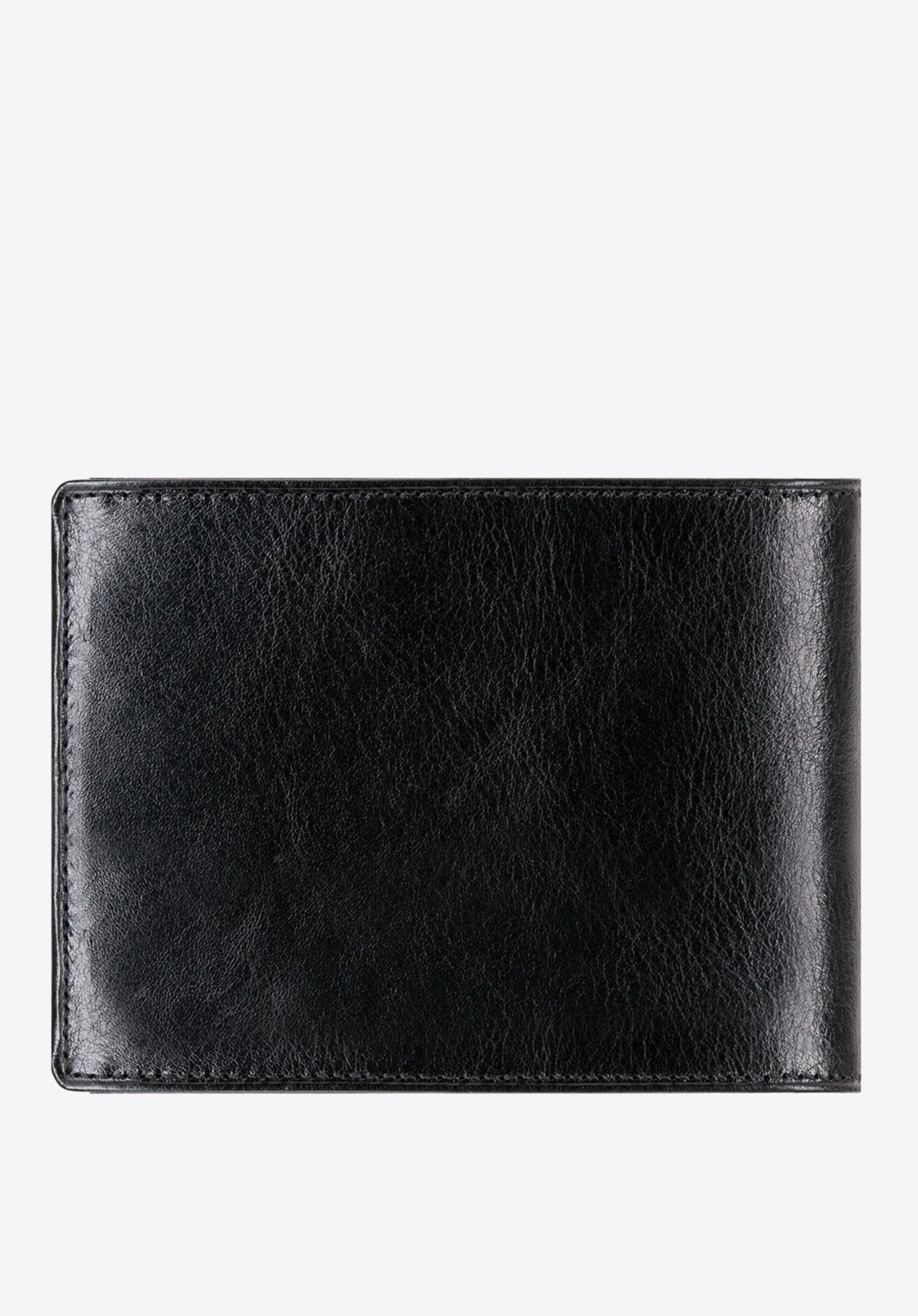 Męski portfel skórzany z rozkładanym panelem