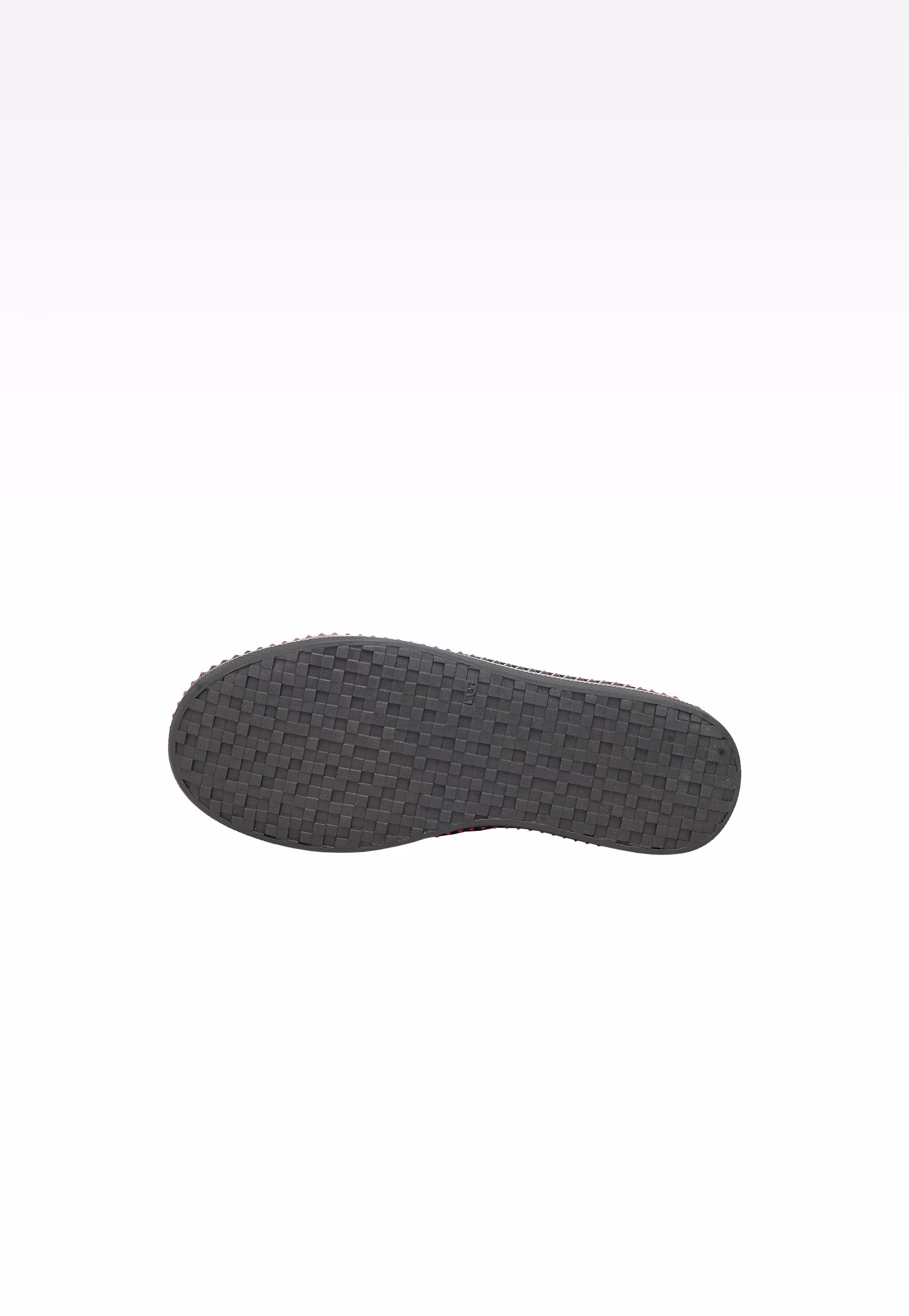 Szare trampki z elementami z lakierowanej skóry 14133-08