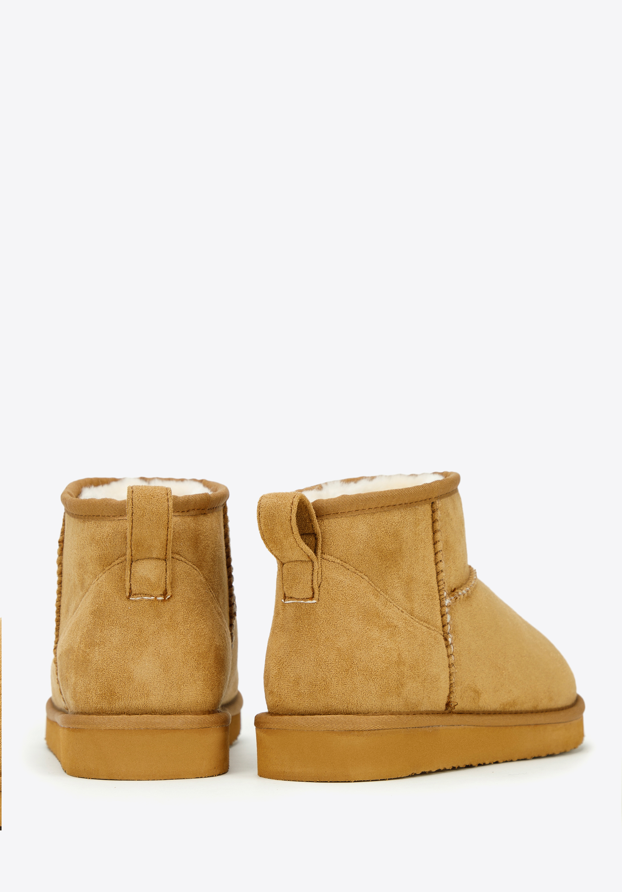 Damskie botki z ekoskóry krótkie