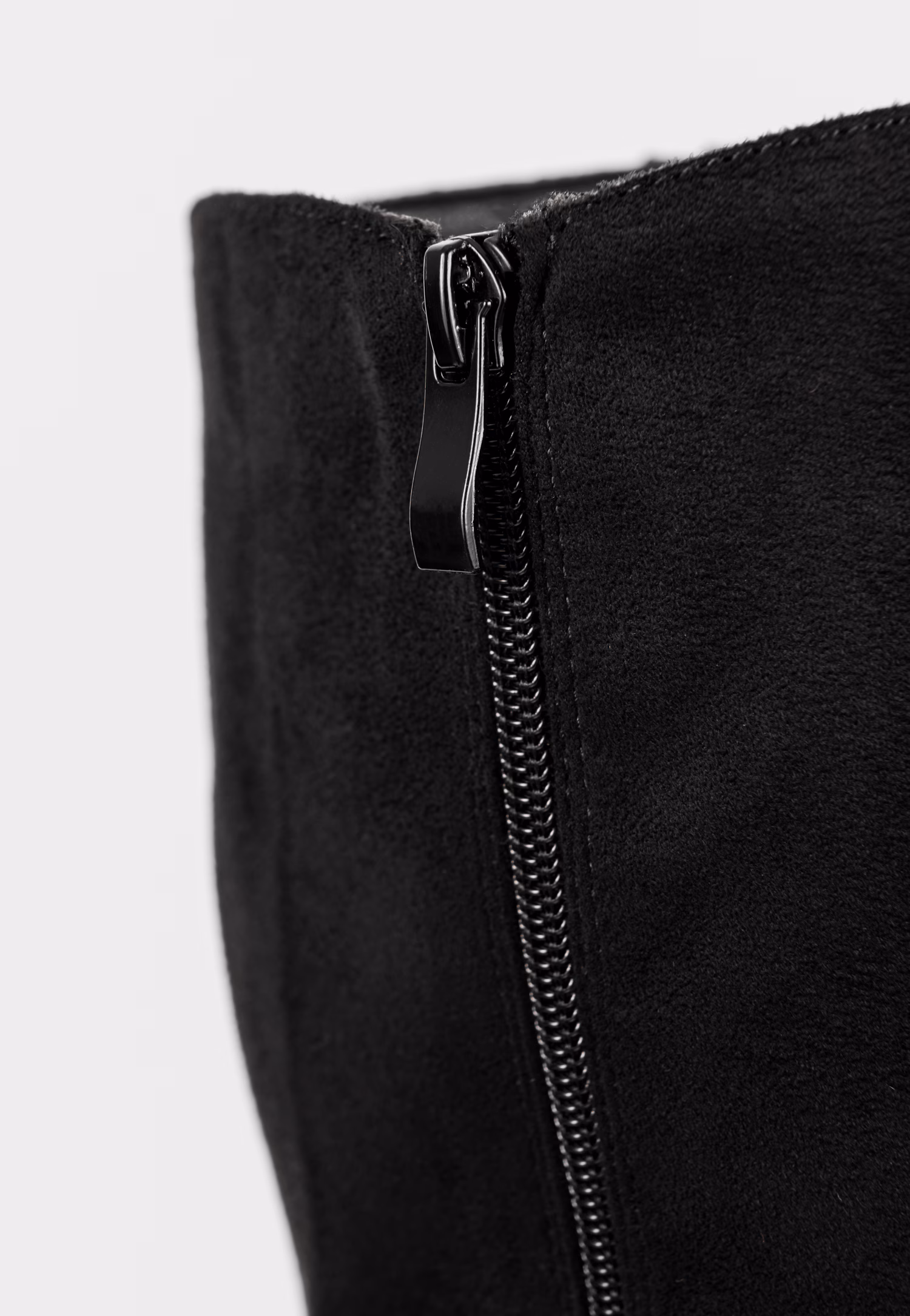 WJS płaskie kozaki damskie w kolorze czarnym