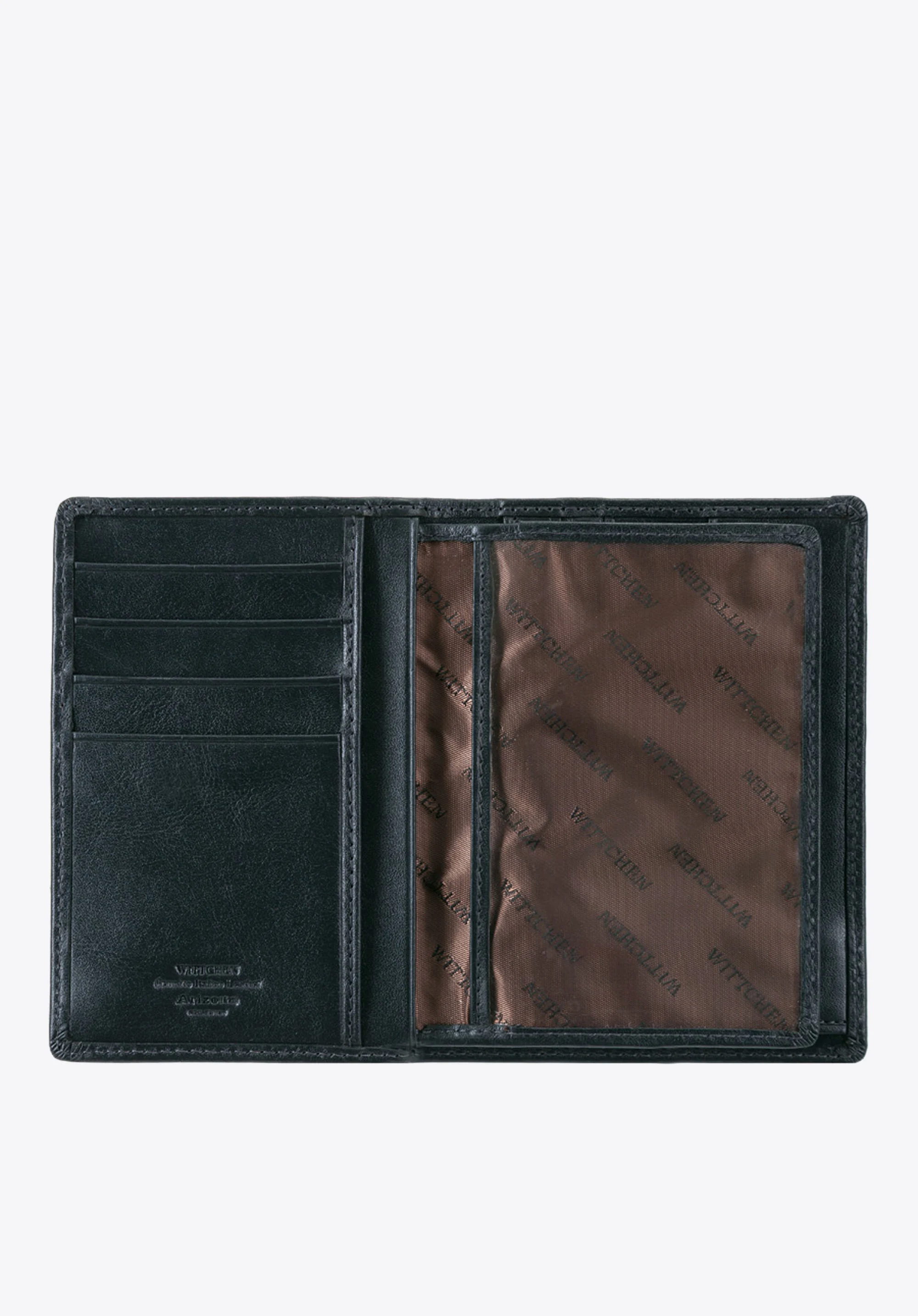 Męski portfel skórzany z podzielonym wnętrzem