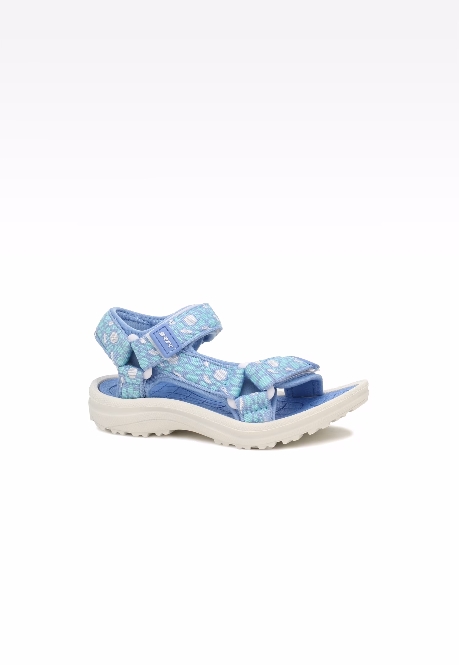 Sandały BARTEK 19058001, dla dziewcząt, czarno-szary