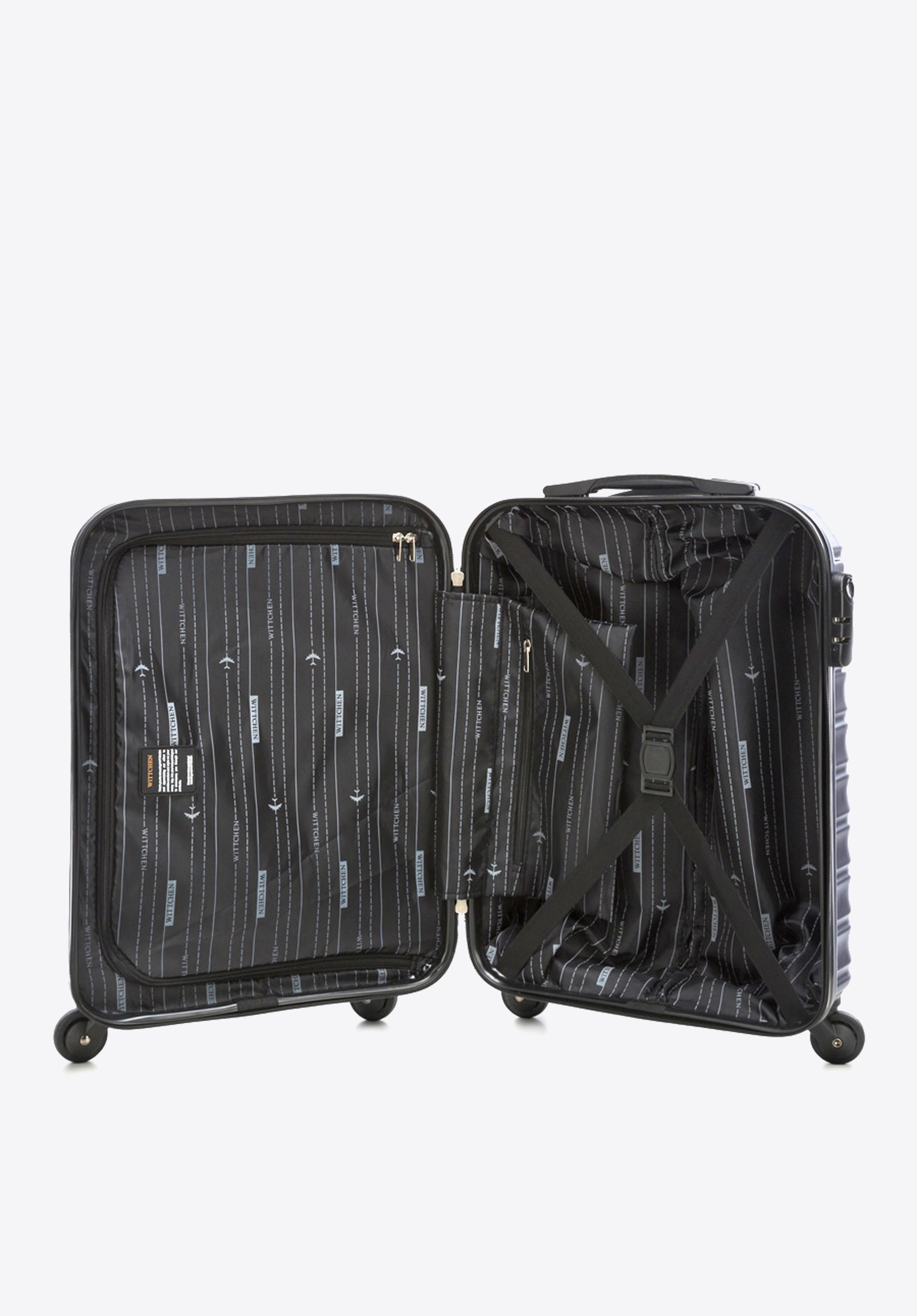 Kosmetyczka podróżna z ABS-u z żebrowaniem