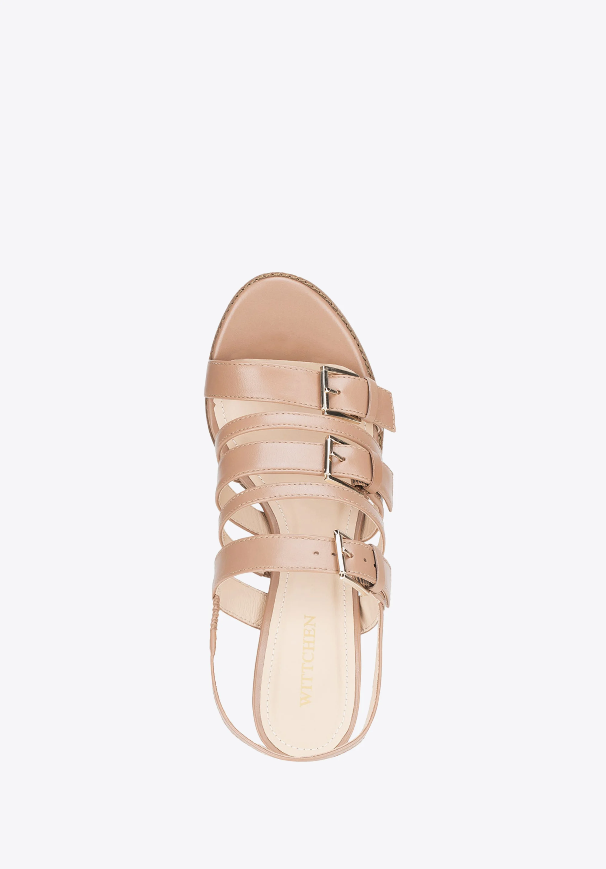 Rzymianki skórzane na etnicznym słupku