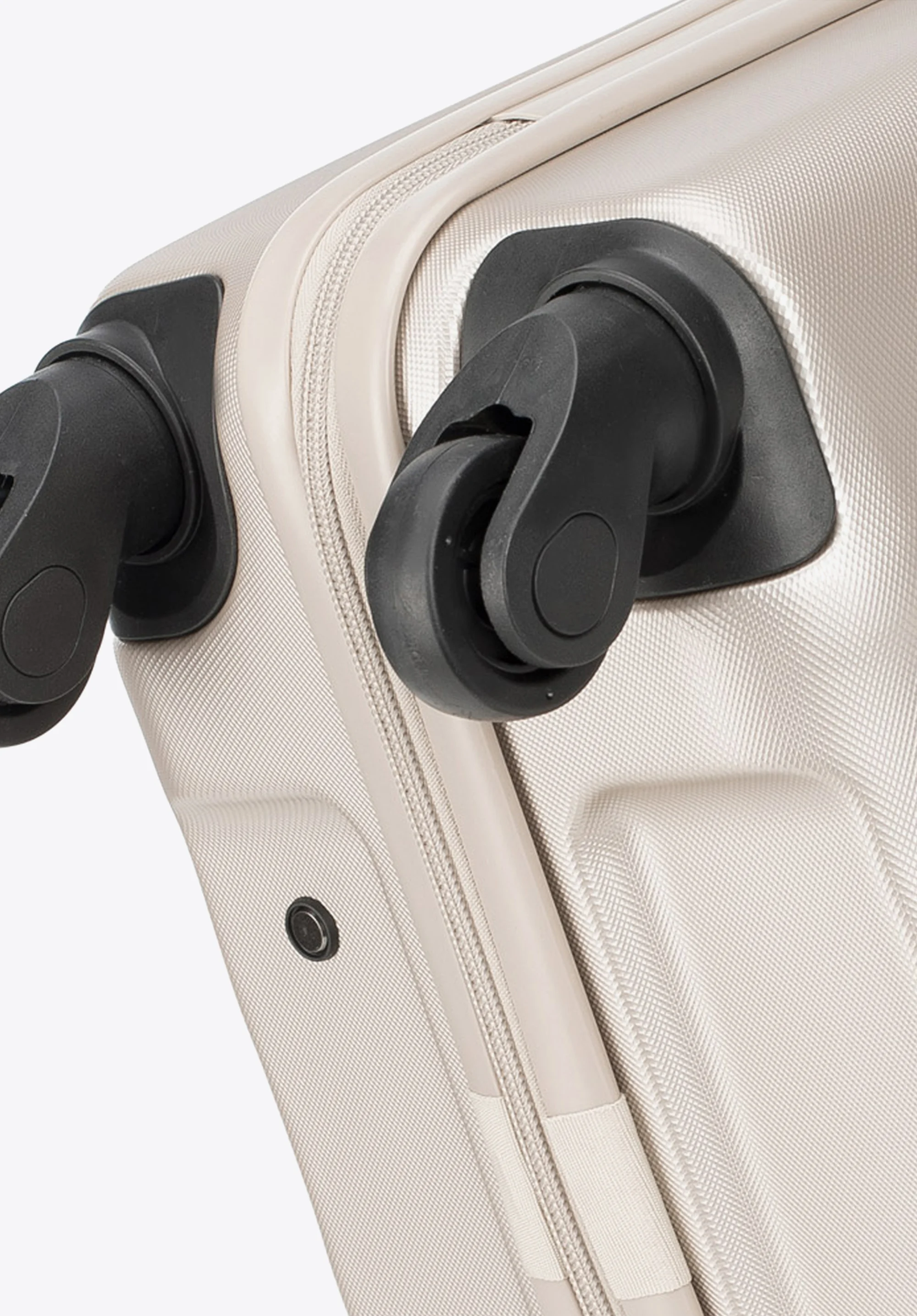 Walizka kabinowa z polikarbonu fakturowana