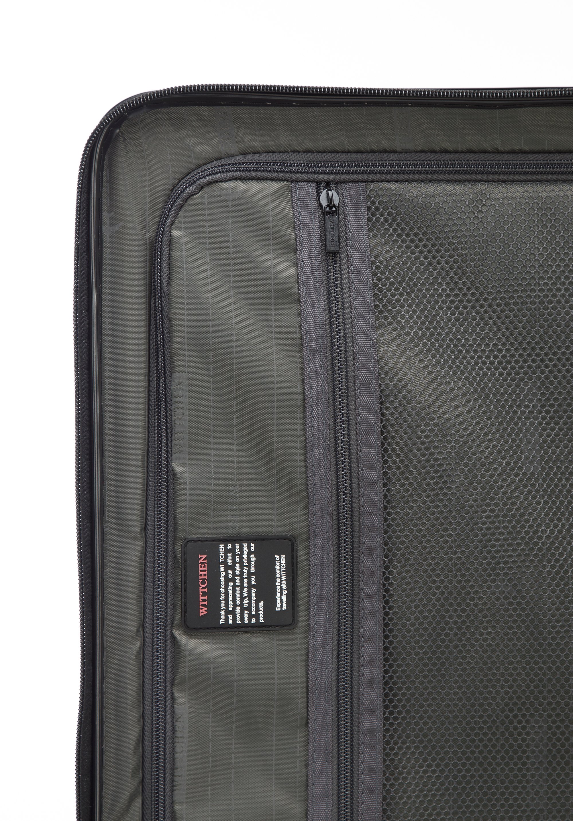 Walizka kabinowa z ABS-u żłobiona