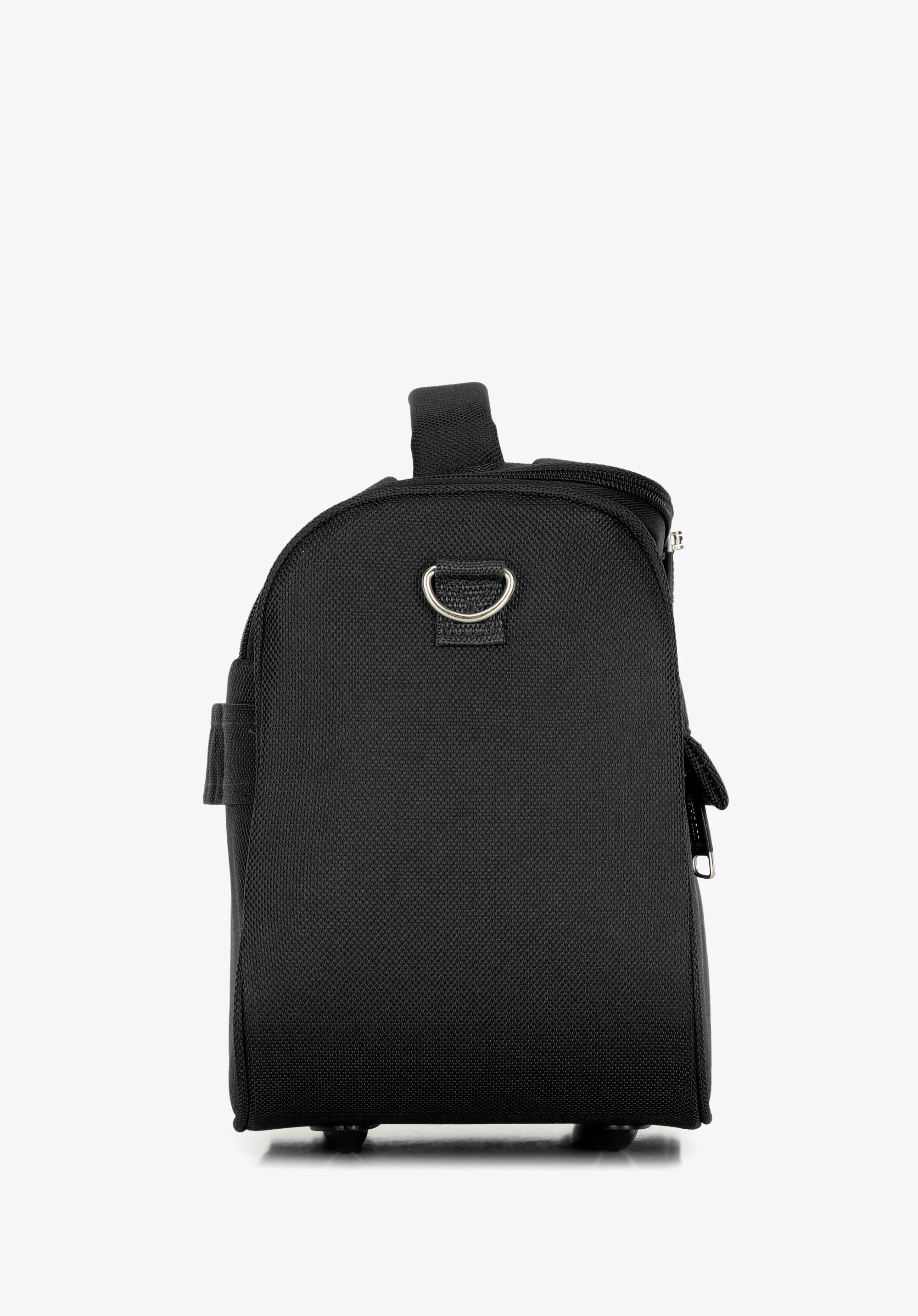 Mała walizka miękka jednokolorowa