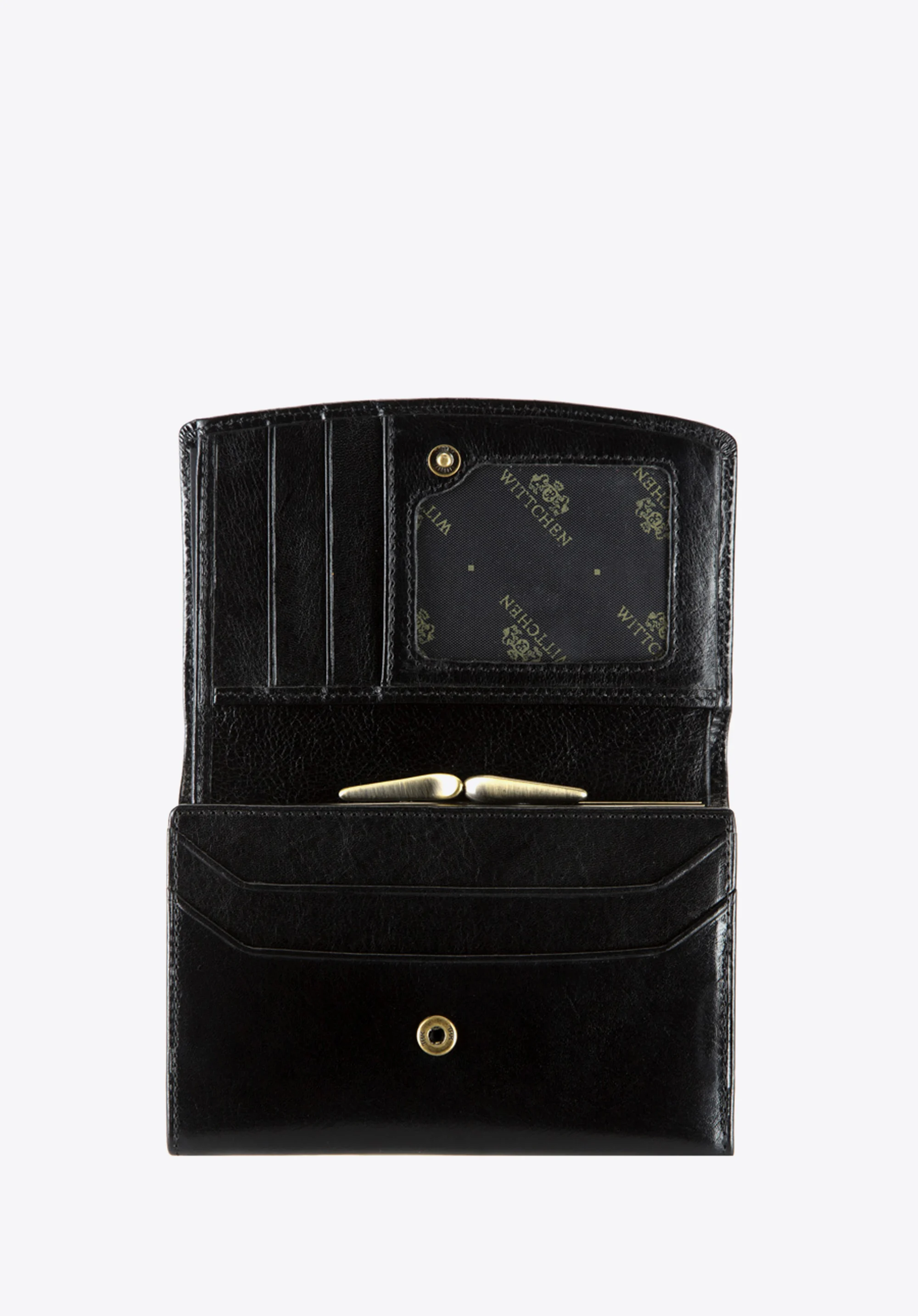 Damski portfel skórzany średni