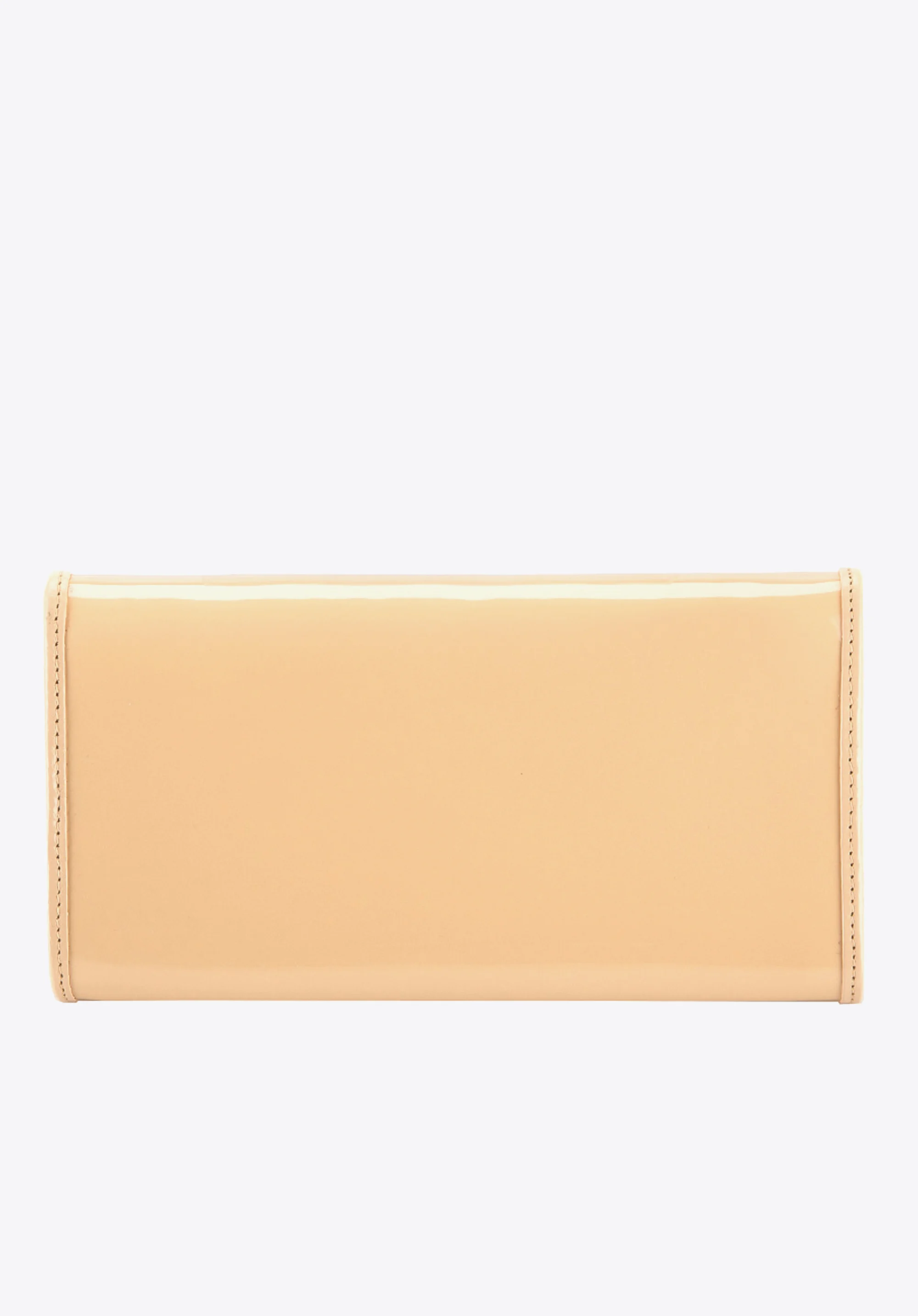 Damski portfel ze skóry lakierowany duży