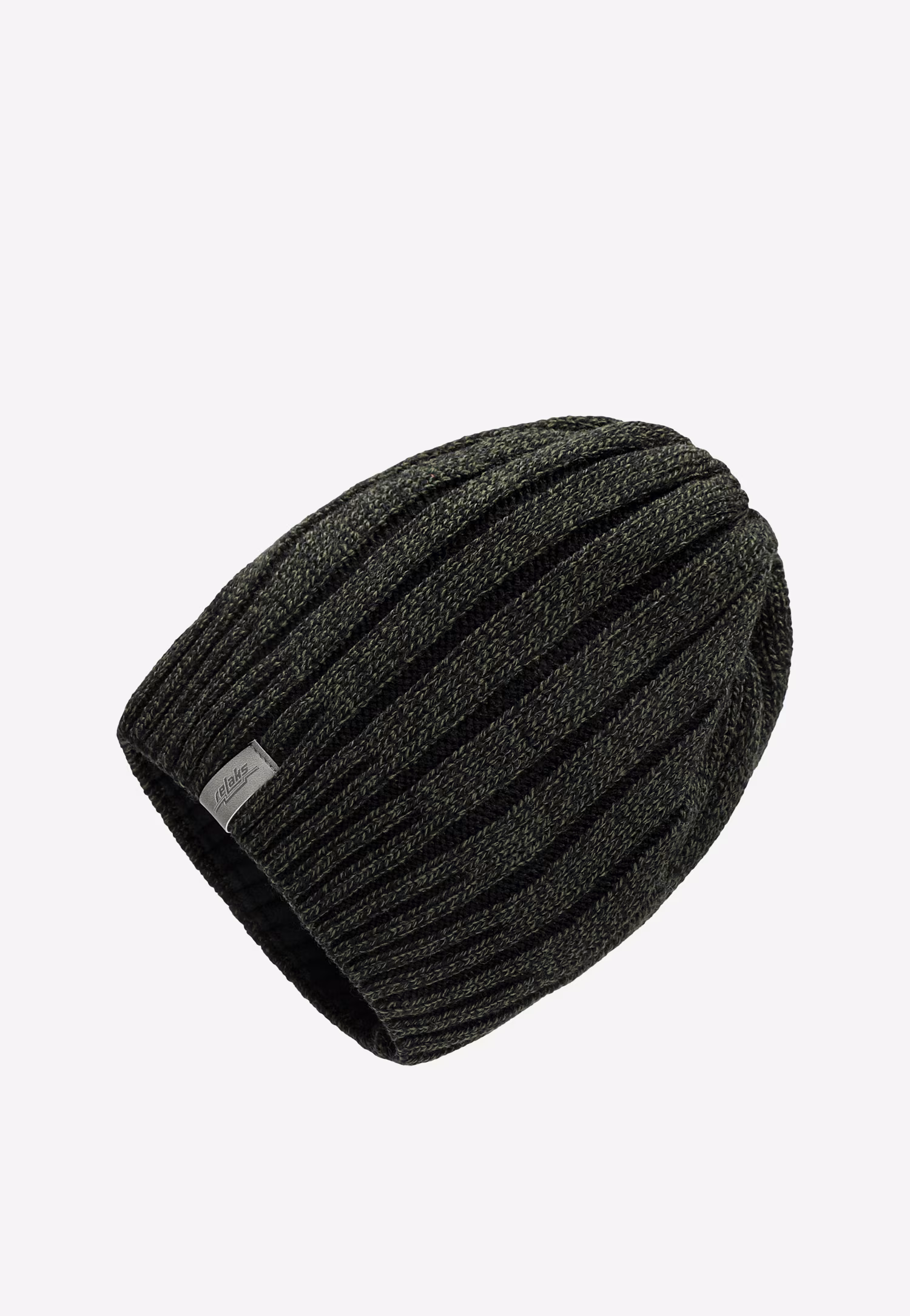 Ciemnozielony zestaw męski czapka + komin