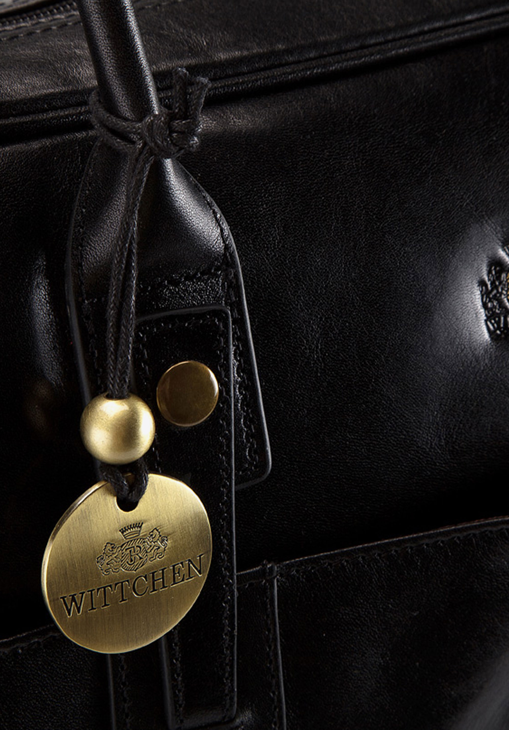 Damska torba na laptopa skórzana z akcesoriami