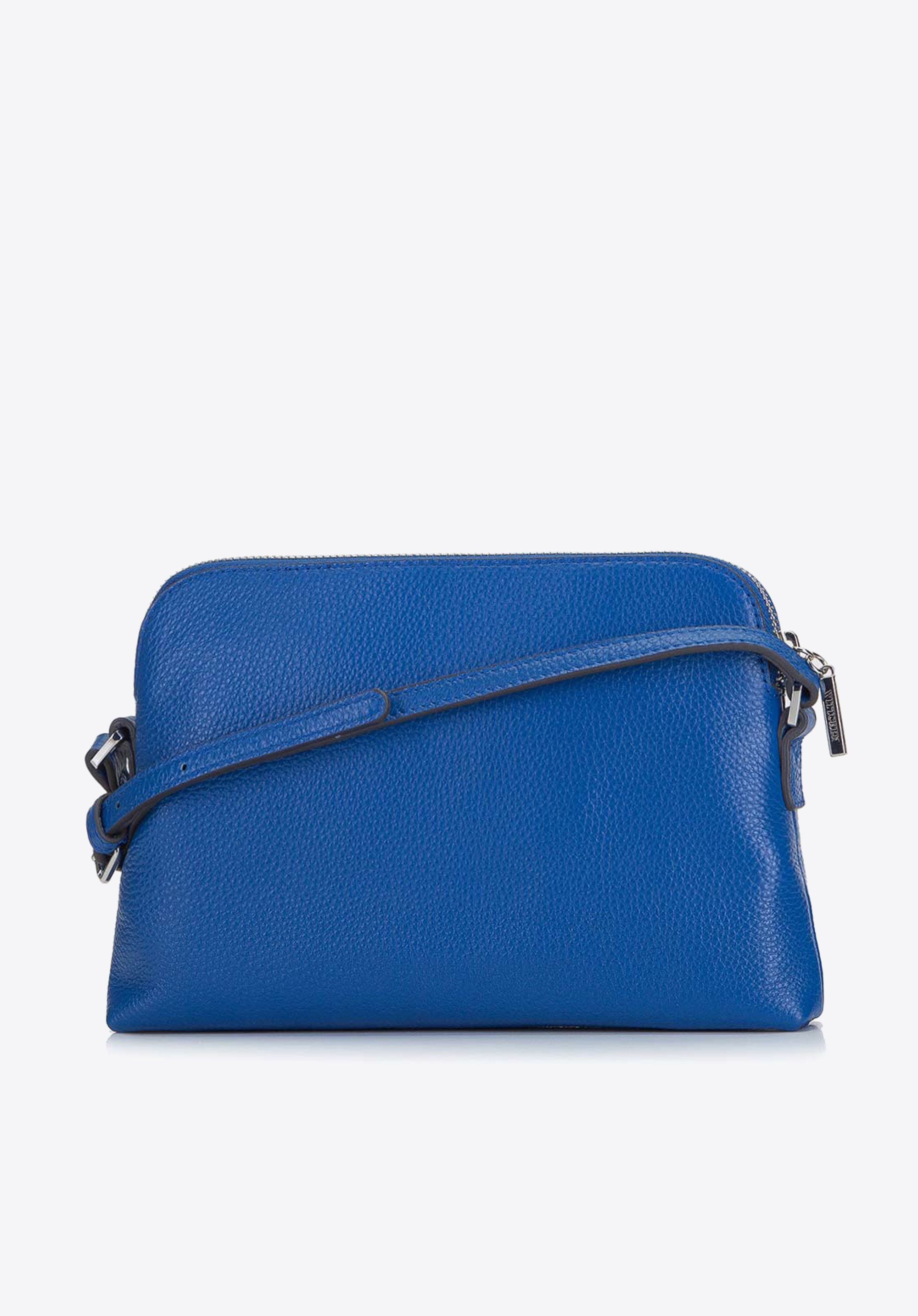 Damska listonoszka skórzana trapezowa