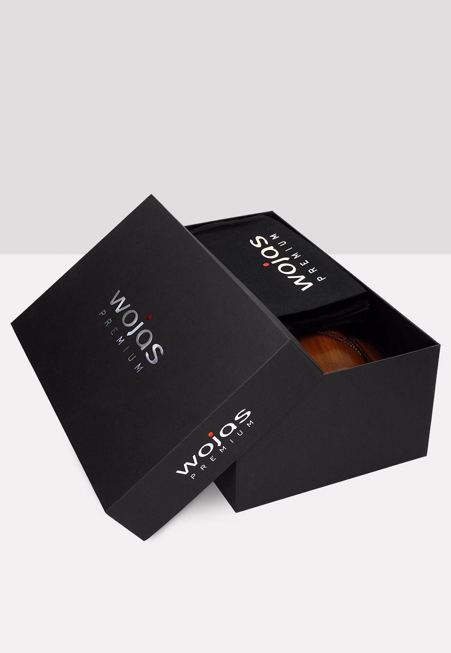 Oxfordy męskie PREMIUM w kolorze jasnego brązu