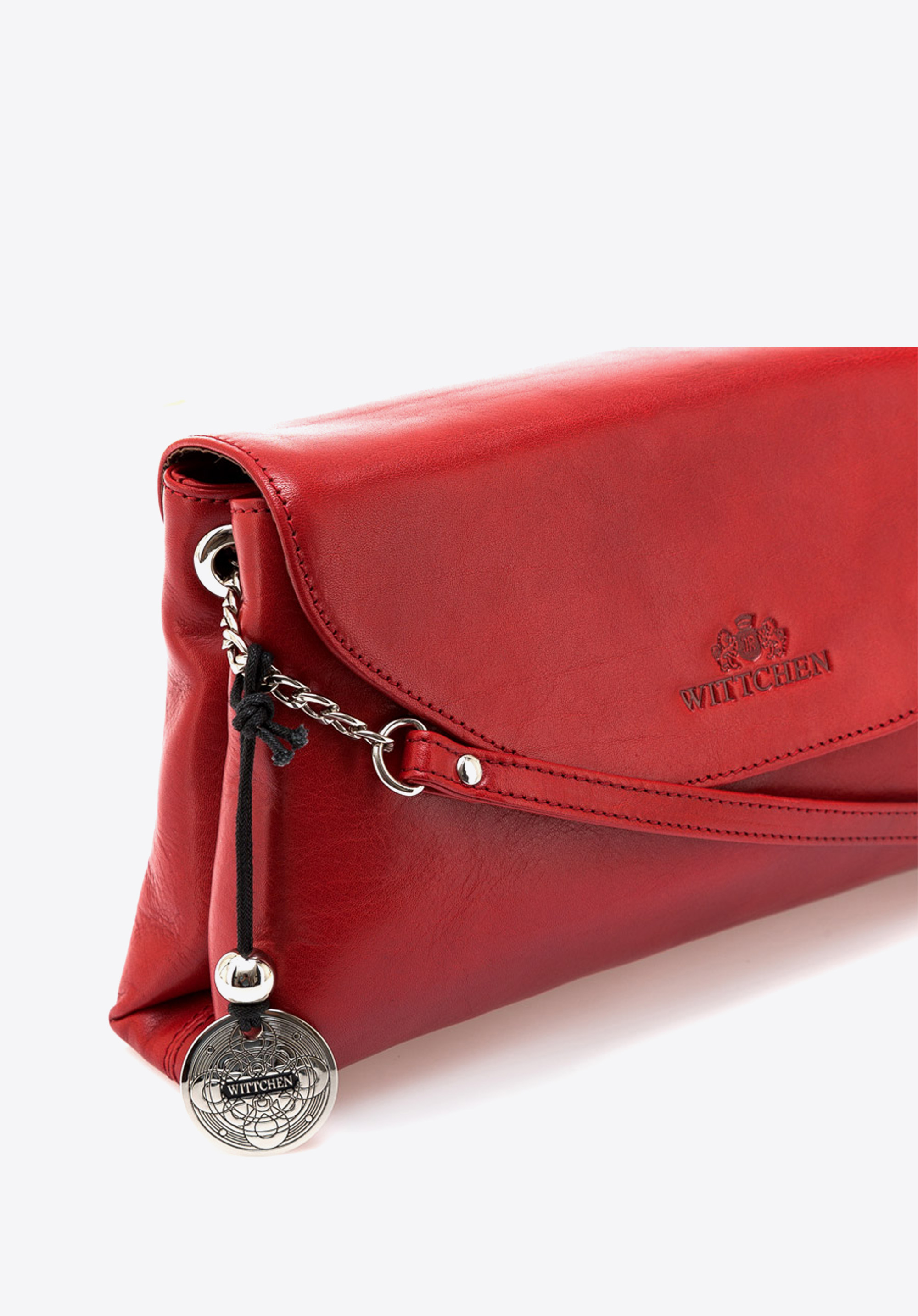 Kopertówka ze skóry klasyczna trapezowa