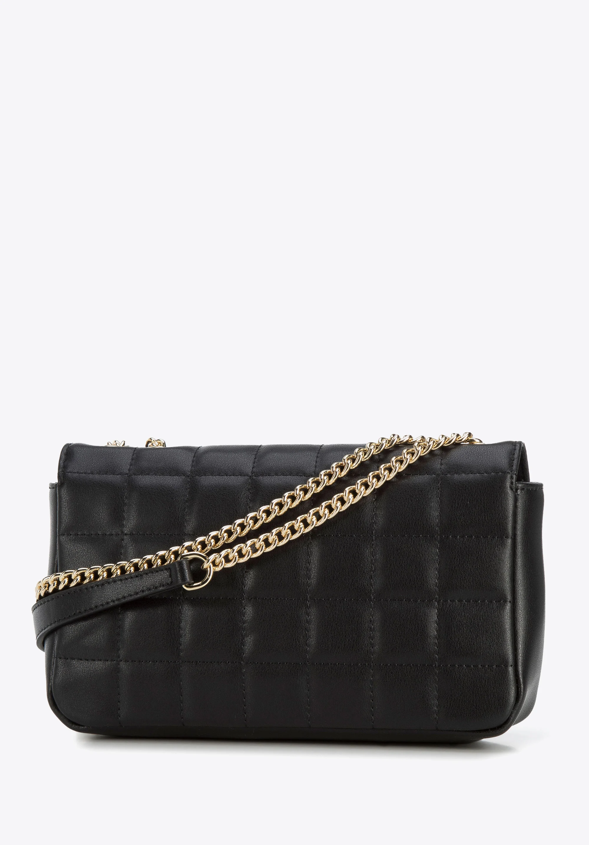 Damska torebka z pikowanej skóry podłużna