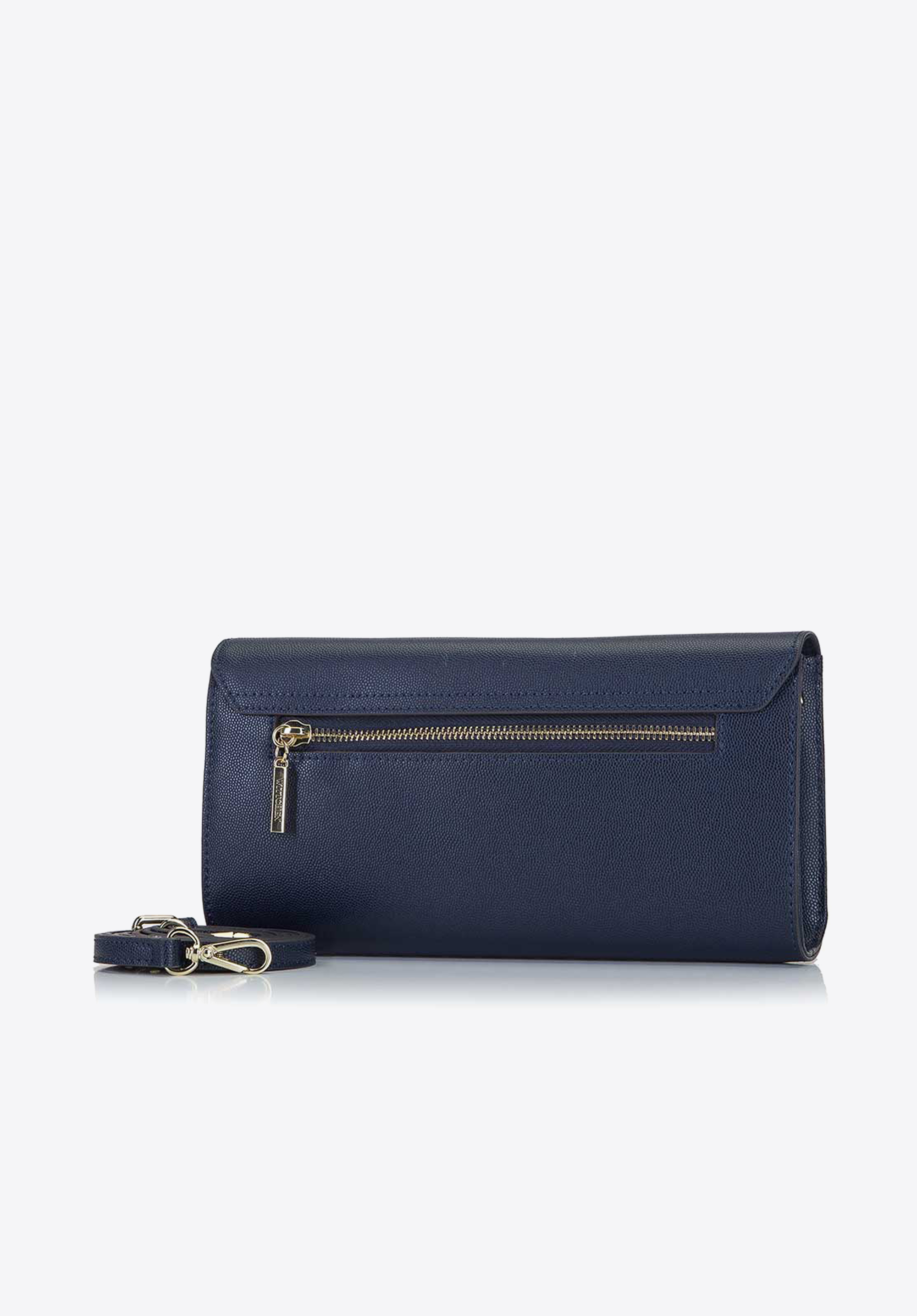 Kopertówka skórzana minimalistyczna