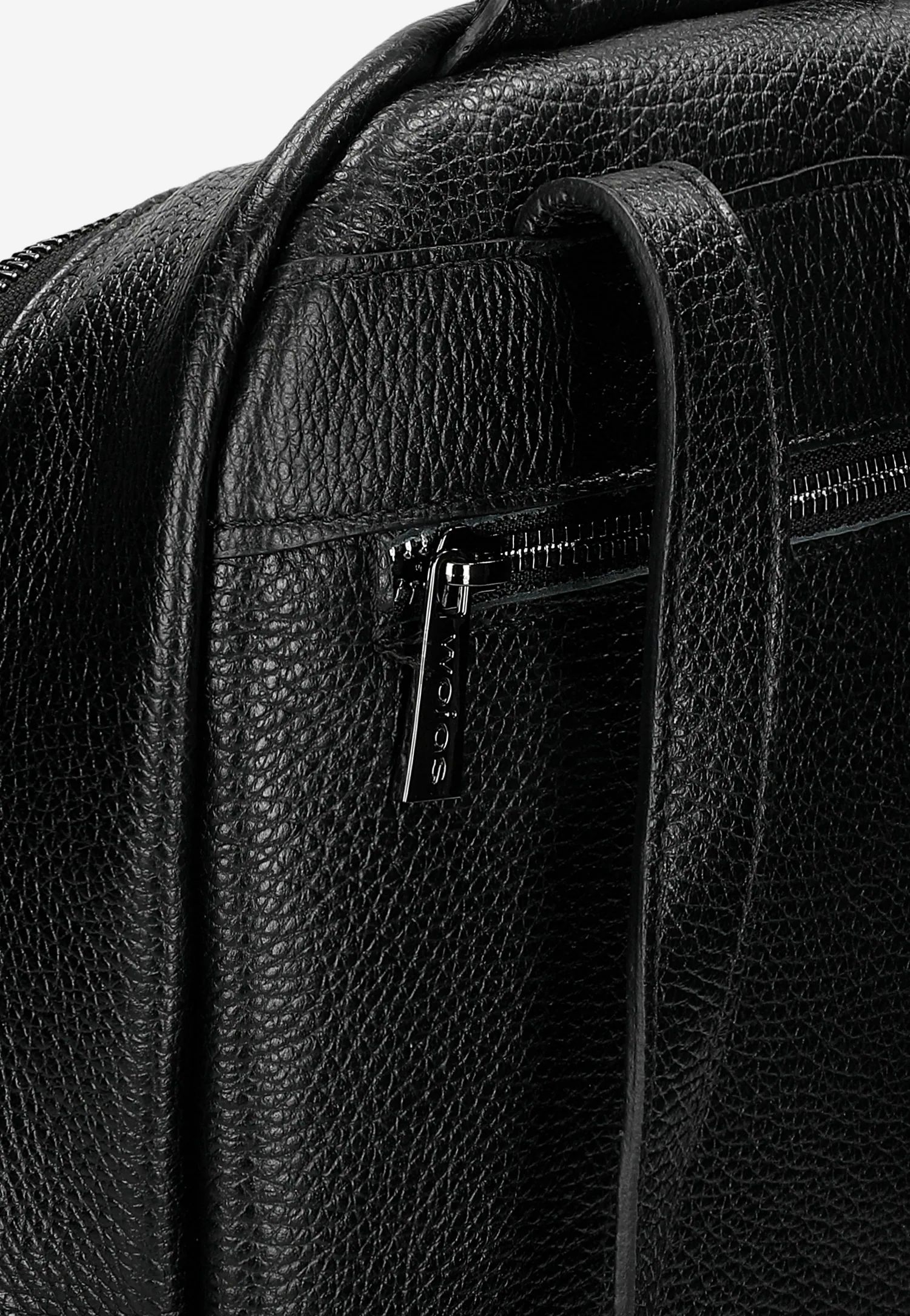 Pojemny beżowy plecak miejski ze skóry licowej