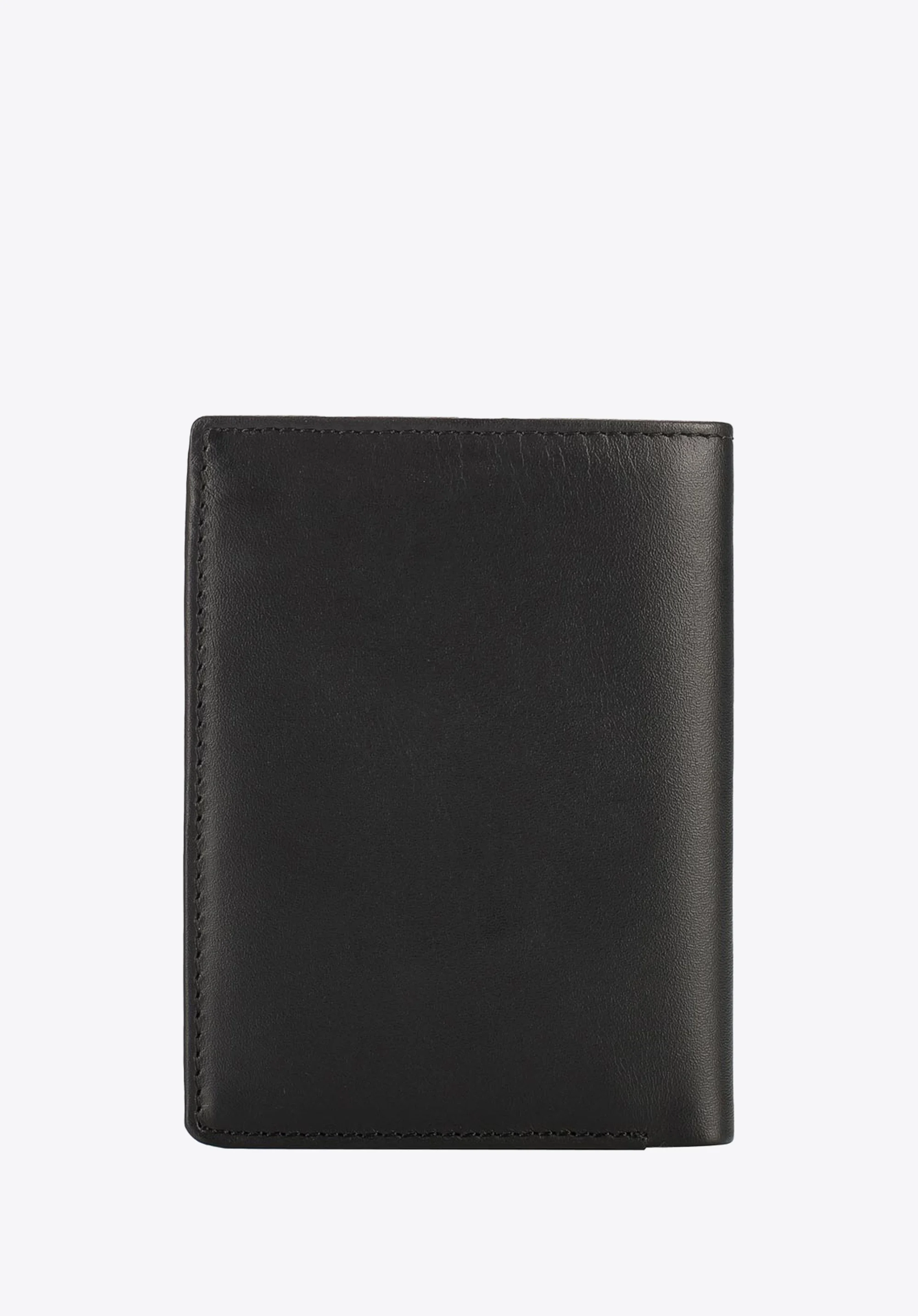 Portfel skórzany z naszywką z logo