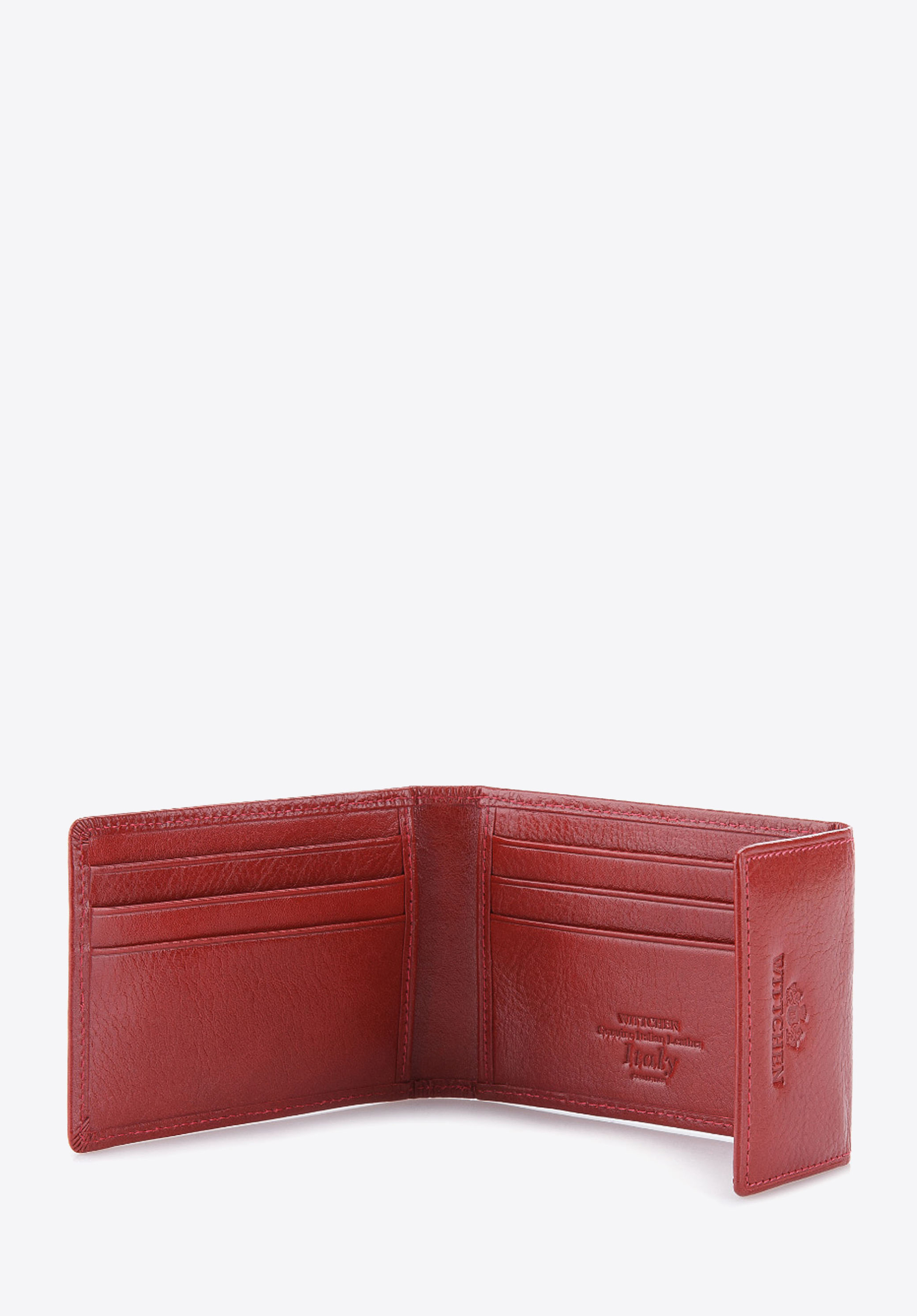 Etui na karty skórzane proste