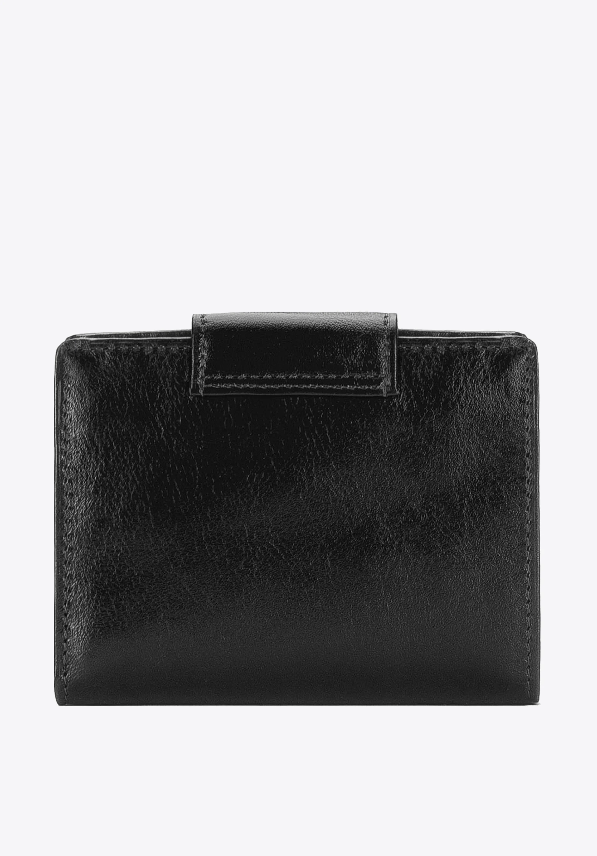 Damski portfel skórzany z elegancką napą