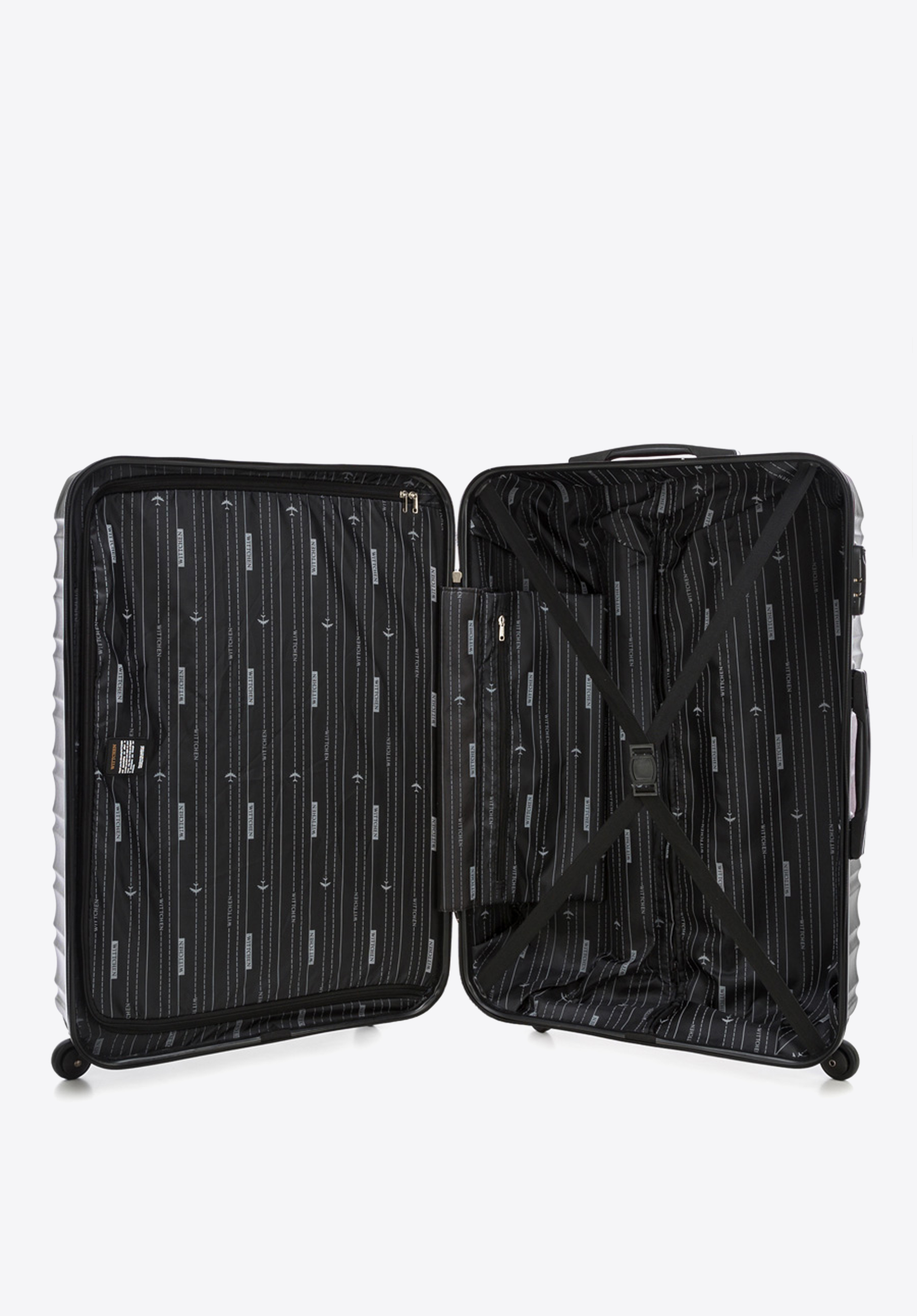 Kosmetyczka podróżna z ABS-u z żebrowaniem