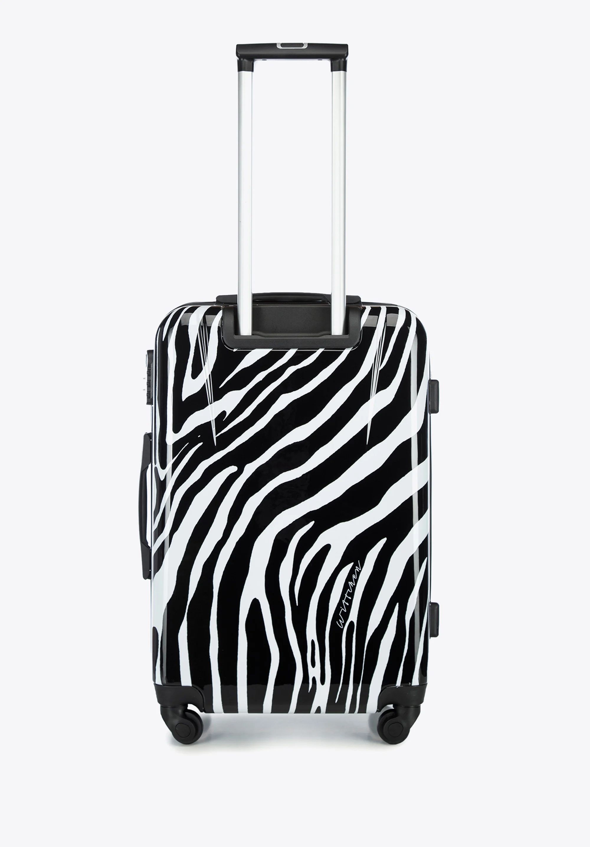 Walizka kabinowa z ABS-u z nadrukiem