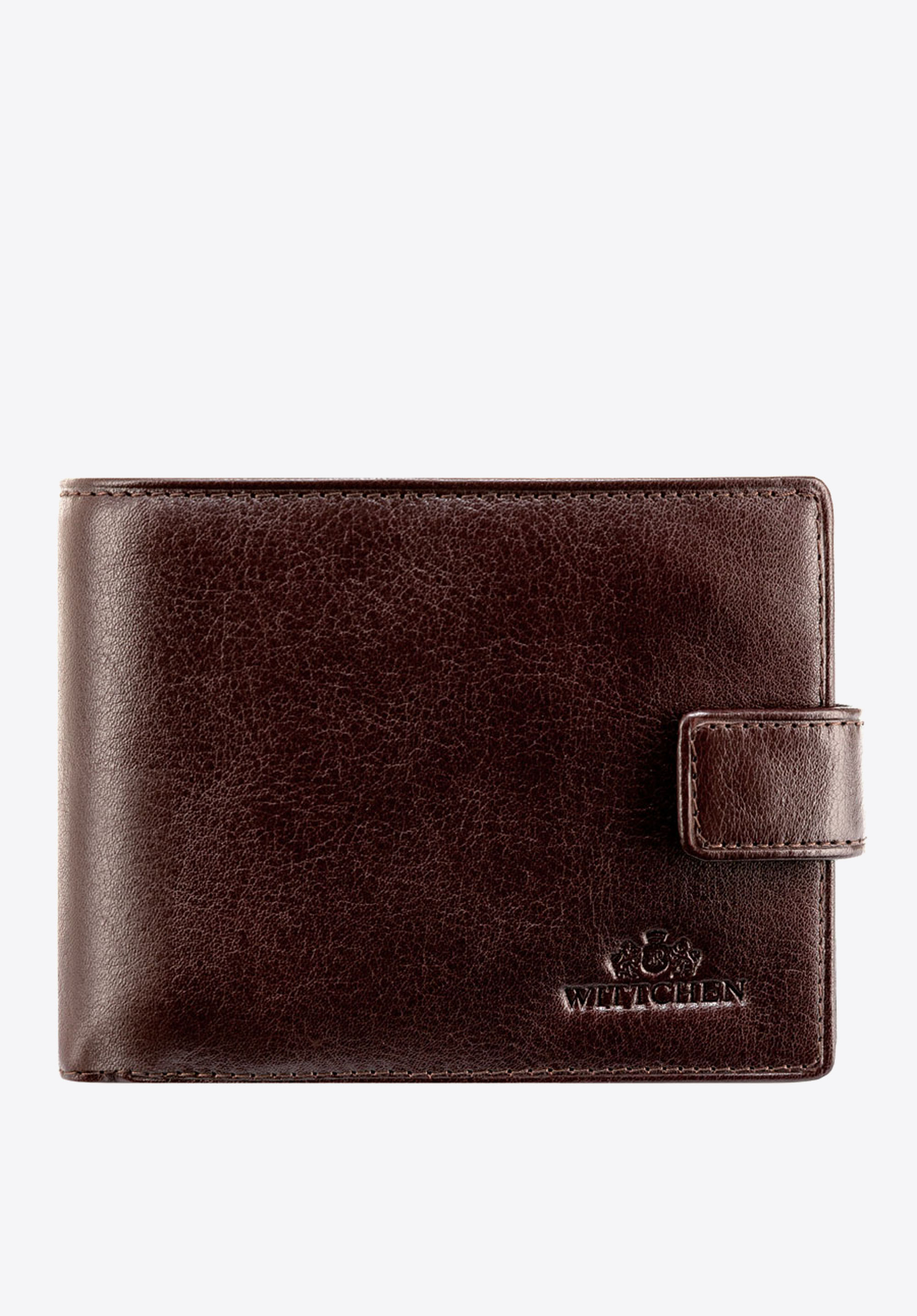 Męski portfel skórzany średni