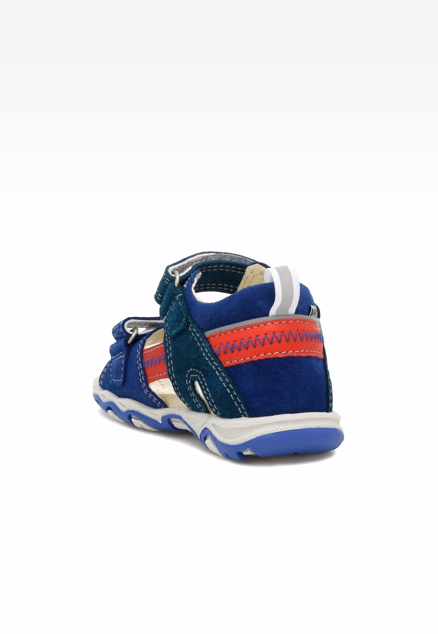 Sandały BARTEK 118240-28, dla chłopców, czarno-szaro-pomarańczowy