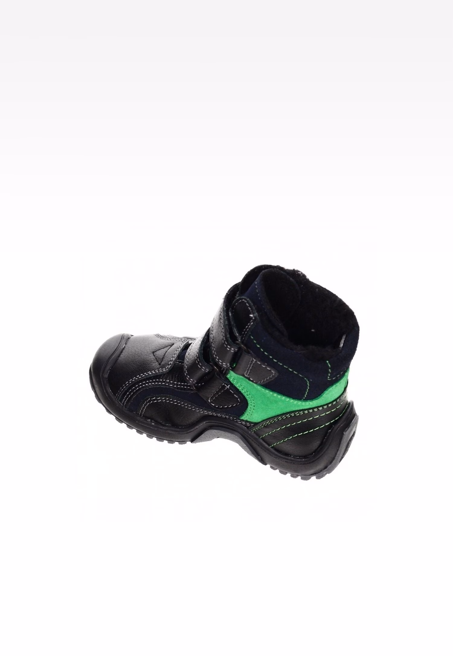 Trzewiki ocieplane BARTEK W-71482/827, dla chłopców, szary