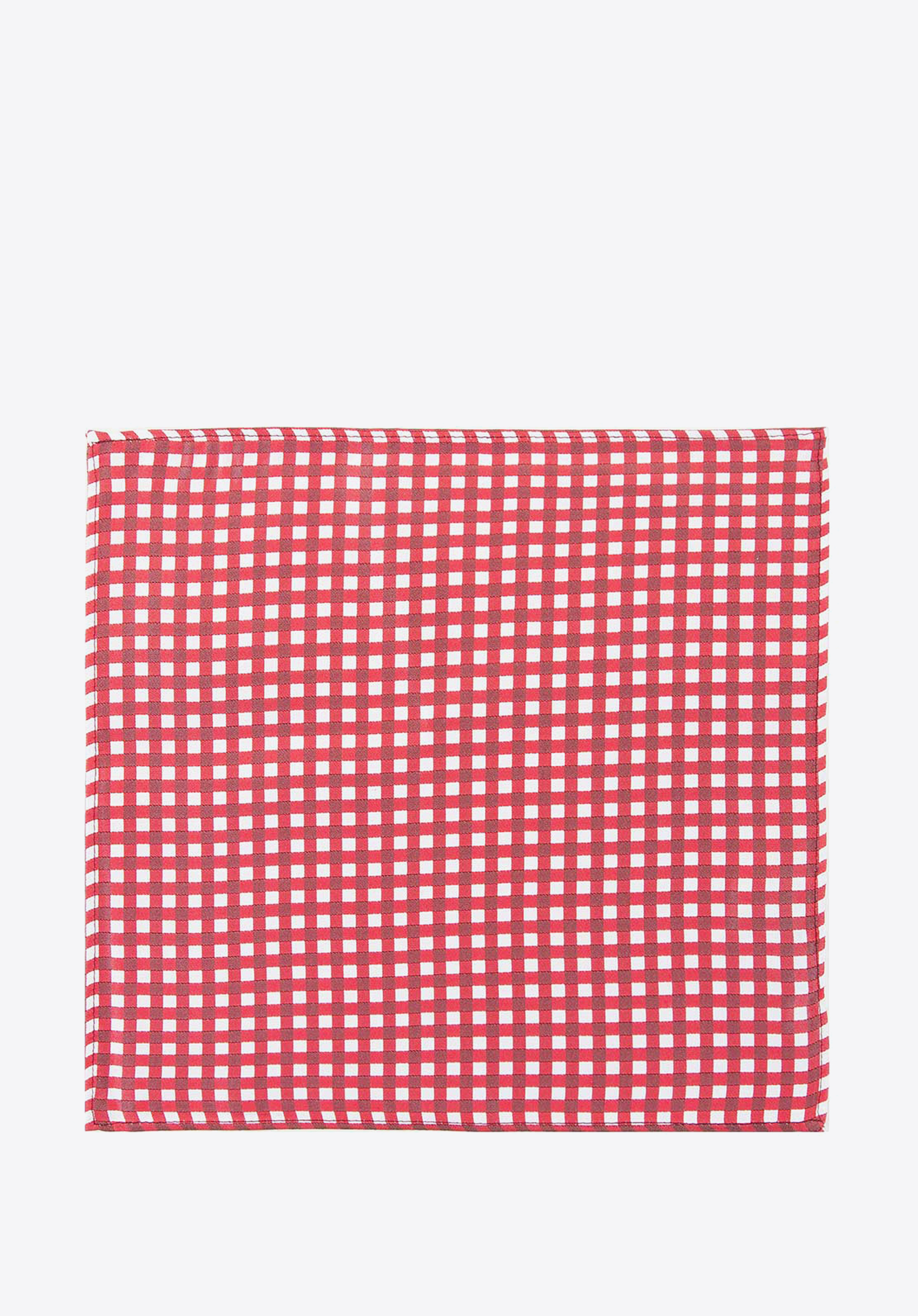 Poszetka z jedwabiu wzorzysta mała