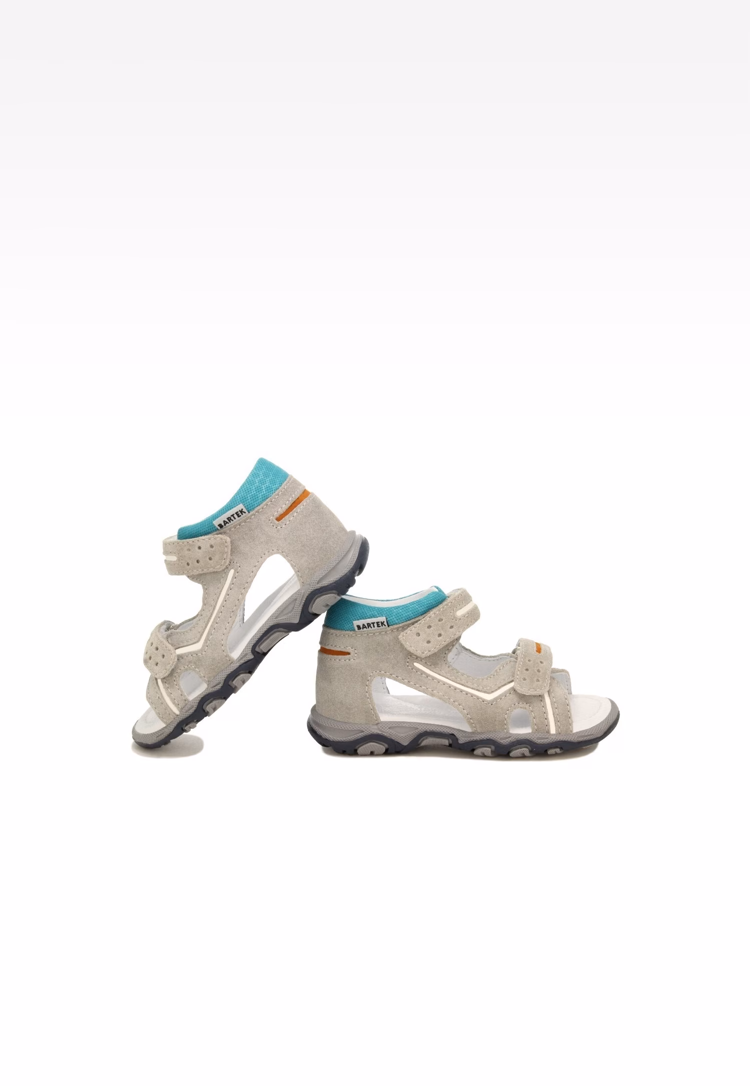 Sandały BARTEK 118250-30, dla chłopców, szary