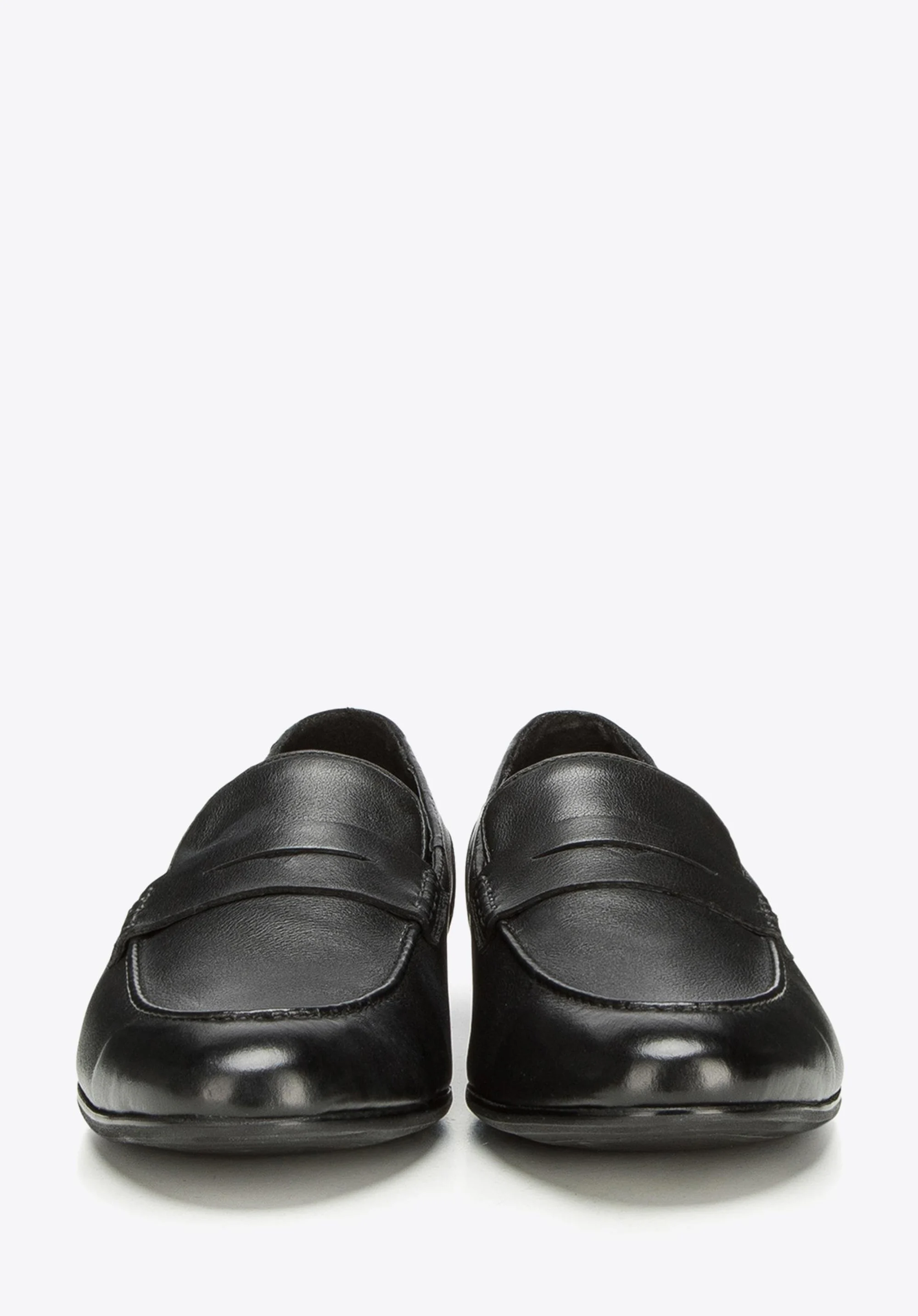 Męskie mokasyny skórzane