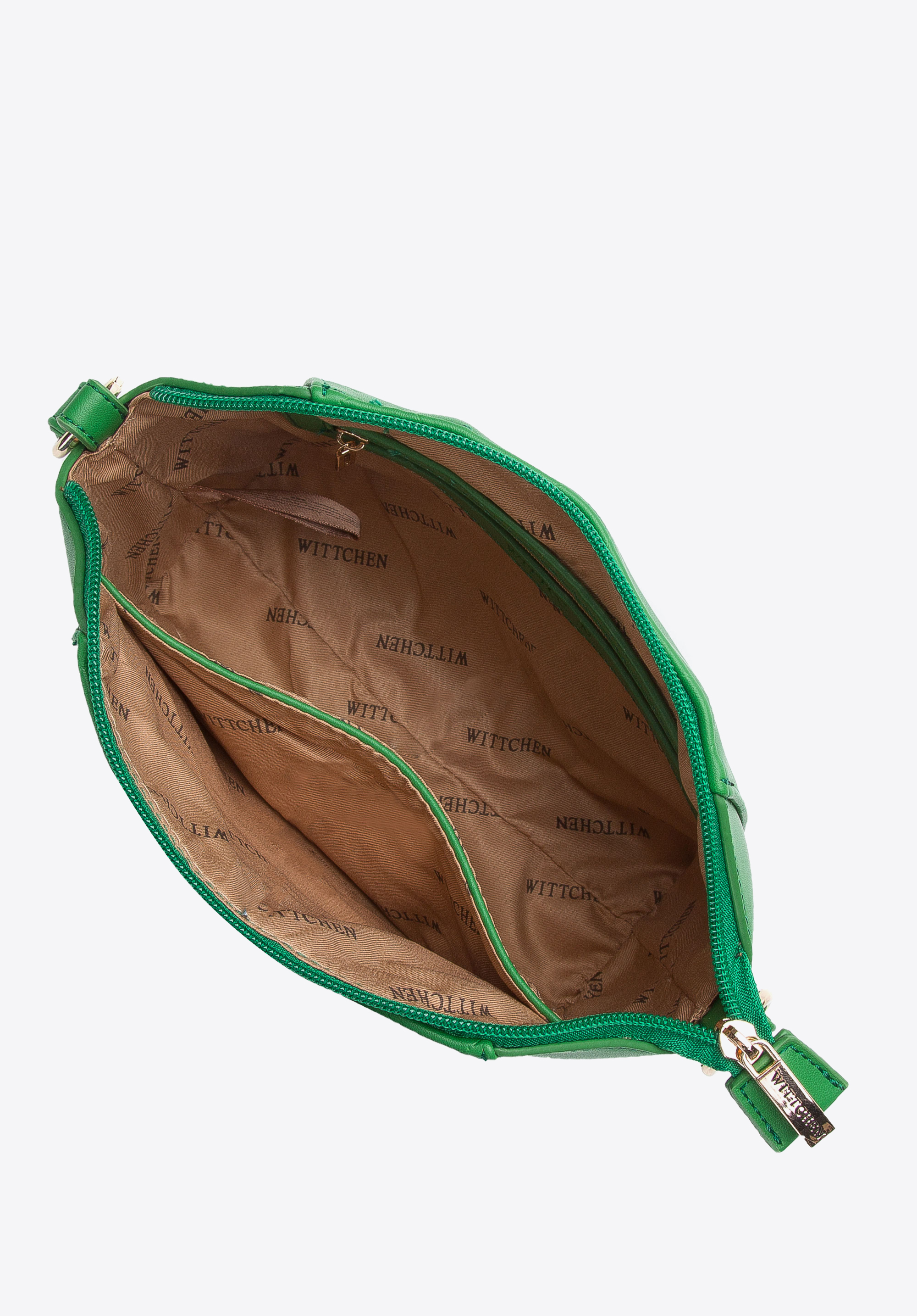 Torebka crossbody mała tłoczona w logo