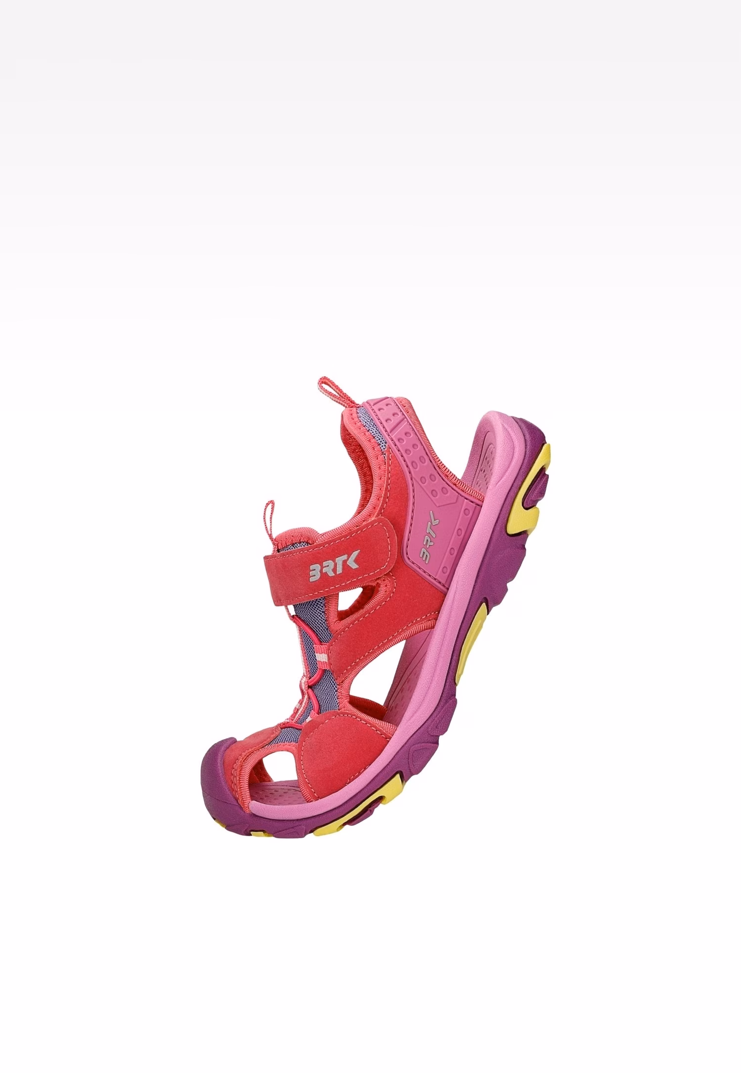 Sandały dziewczęce BARTEK 19042502 w kolorze różowym z zapięciem na rzepy