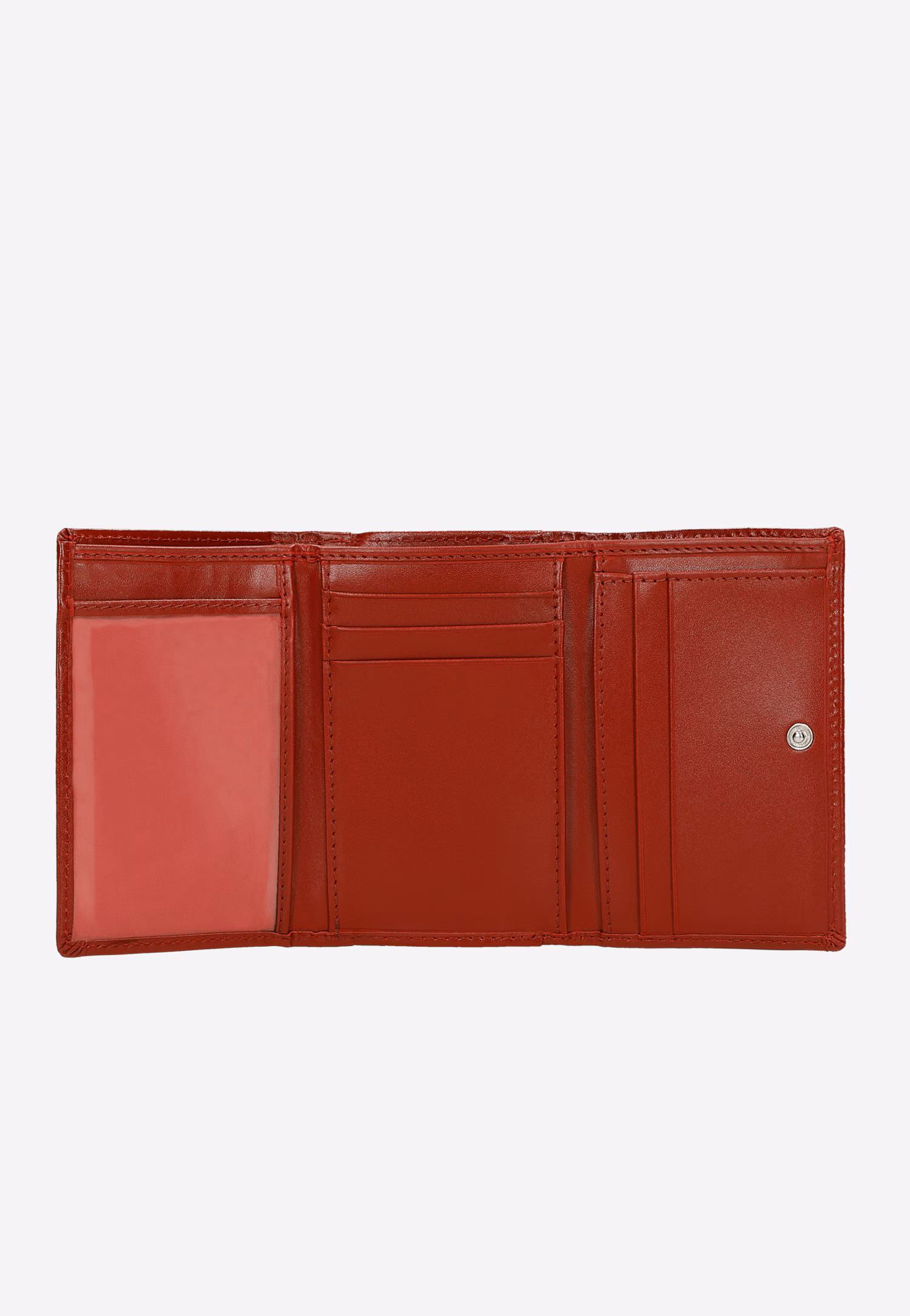 Czarny skórzany portfel damski z RFID