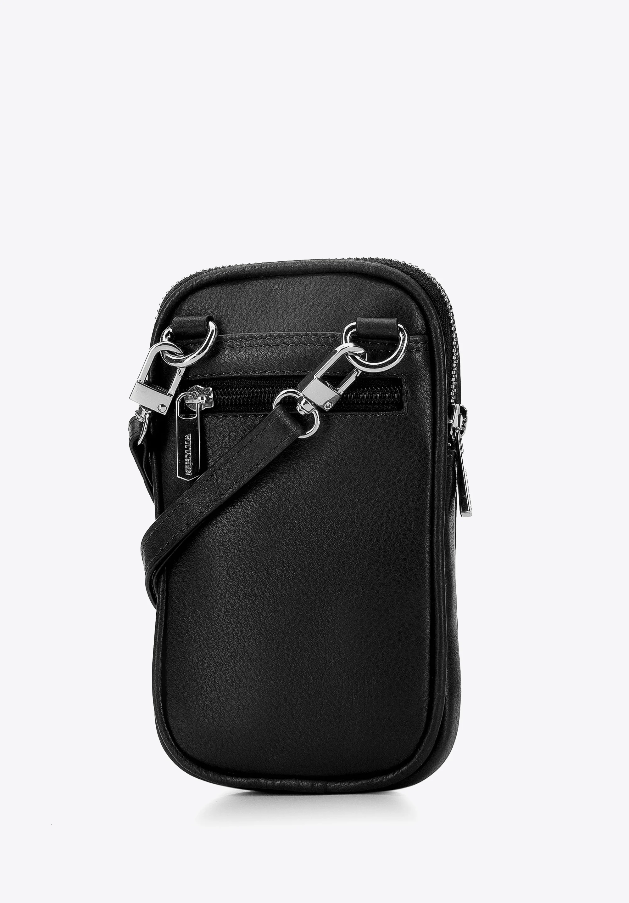 Męska torba na telefon skórzana