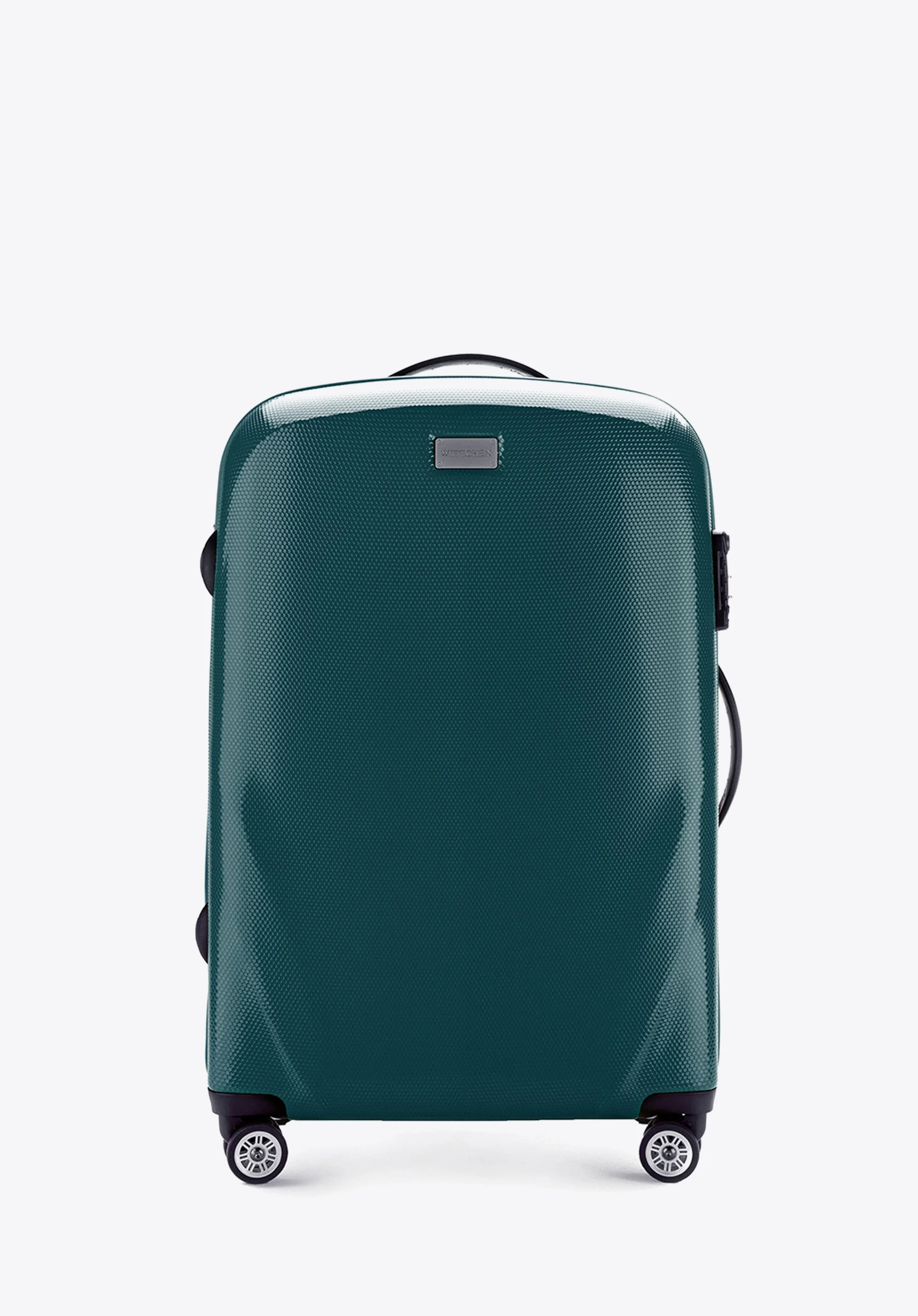 Walizka kabinowa z polikarbonu jednokolorowa