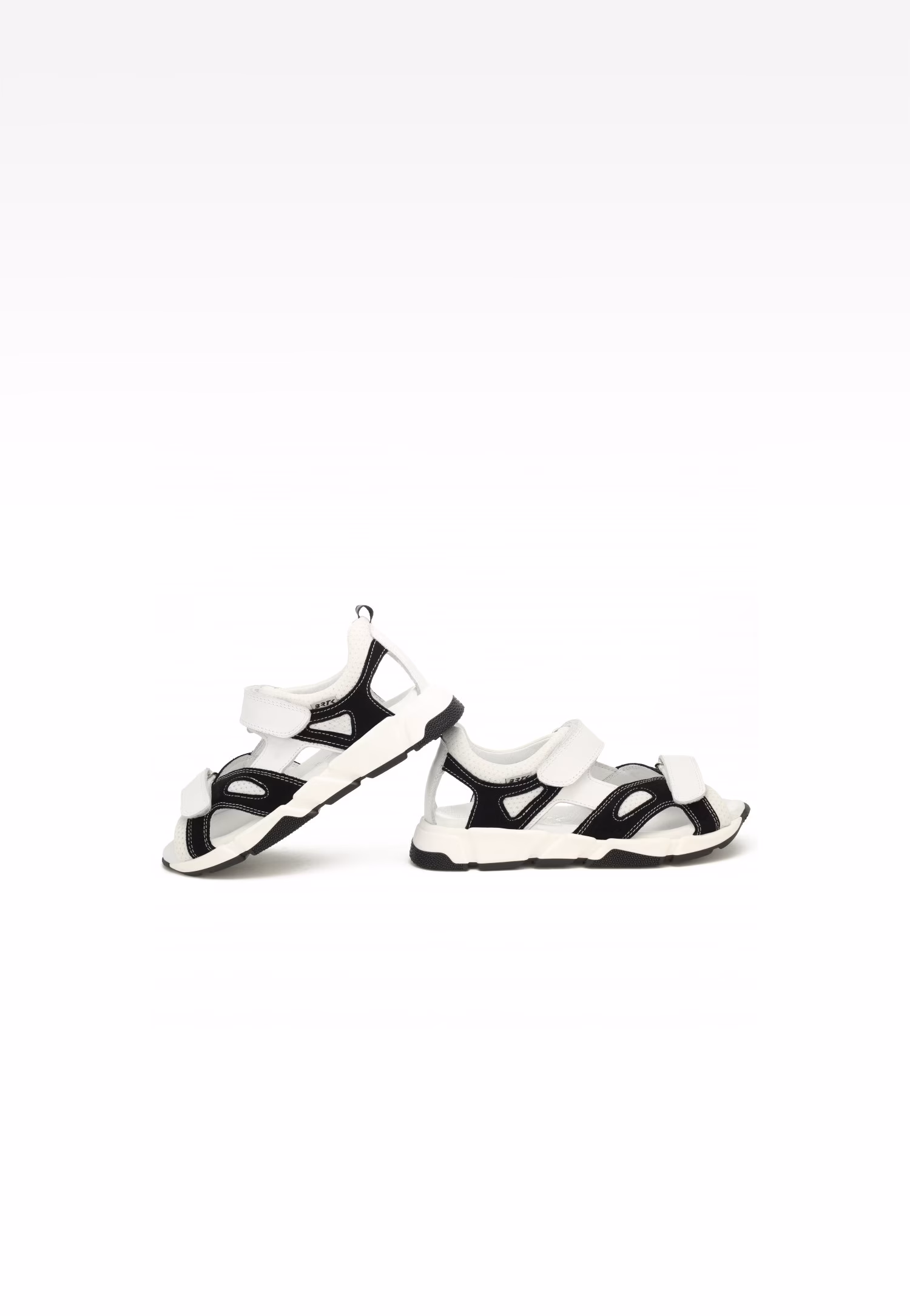 Sandały BARTEK 19119003, dla chłopców, czarno-biały